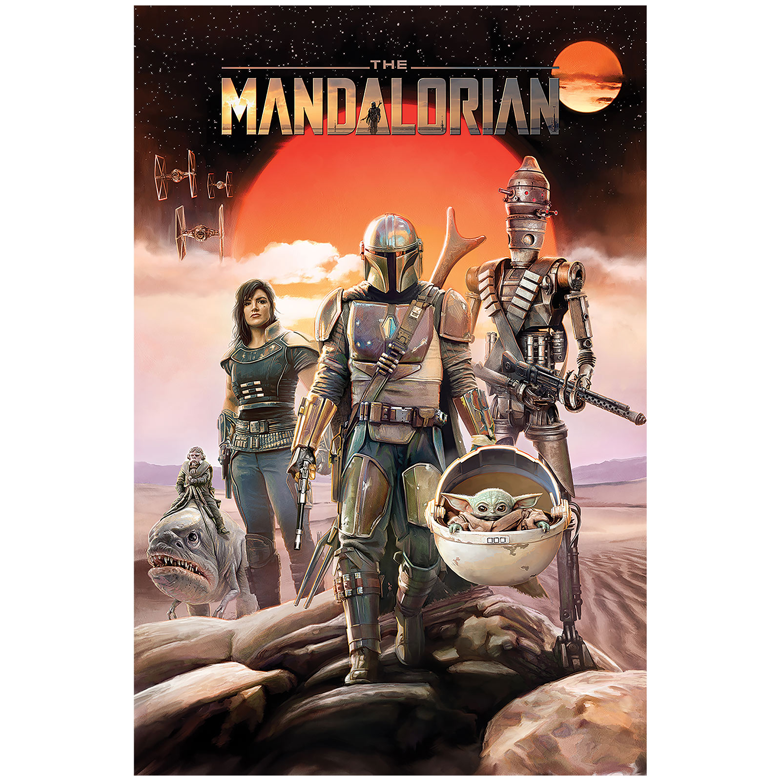 The Mandalorian Group Maxi Poster - Star Wars