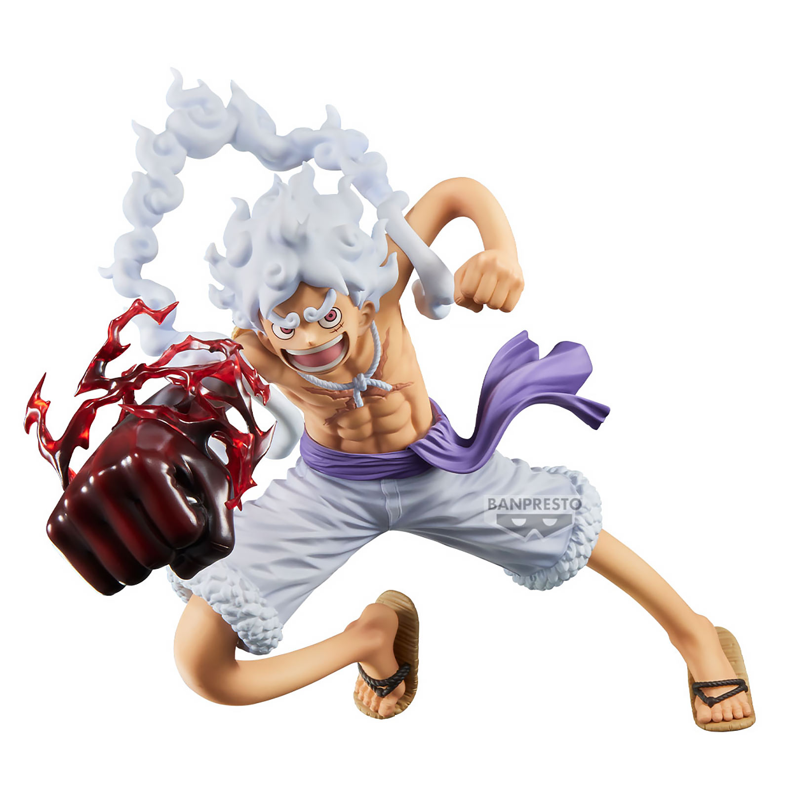 One Piece : Gear 5 – Figurine Grandista Monkey D. Luffy Édition Spéciale