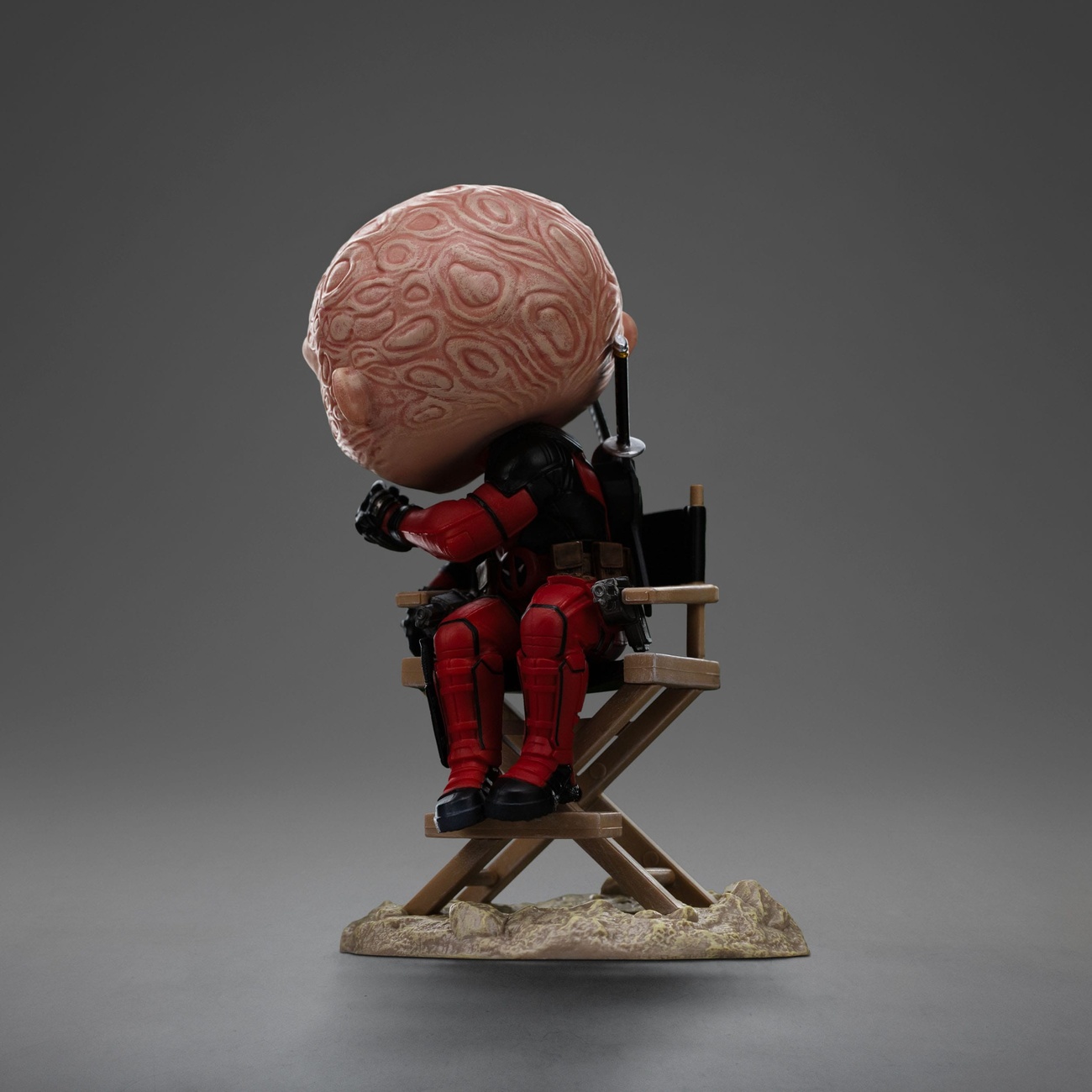 Deadpool & Wolverine Mini Co. PVC-figur Deadpool utan mask 13 cm