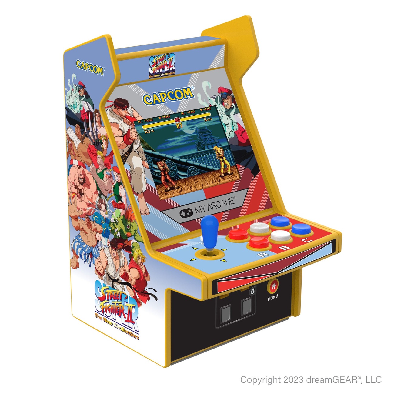 Super Street Fighter II consola portátil Retro Arcade Micro Player Pro