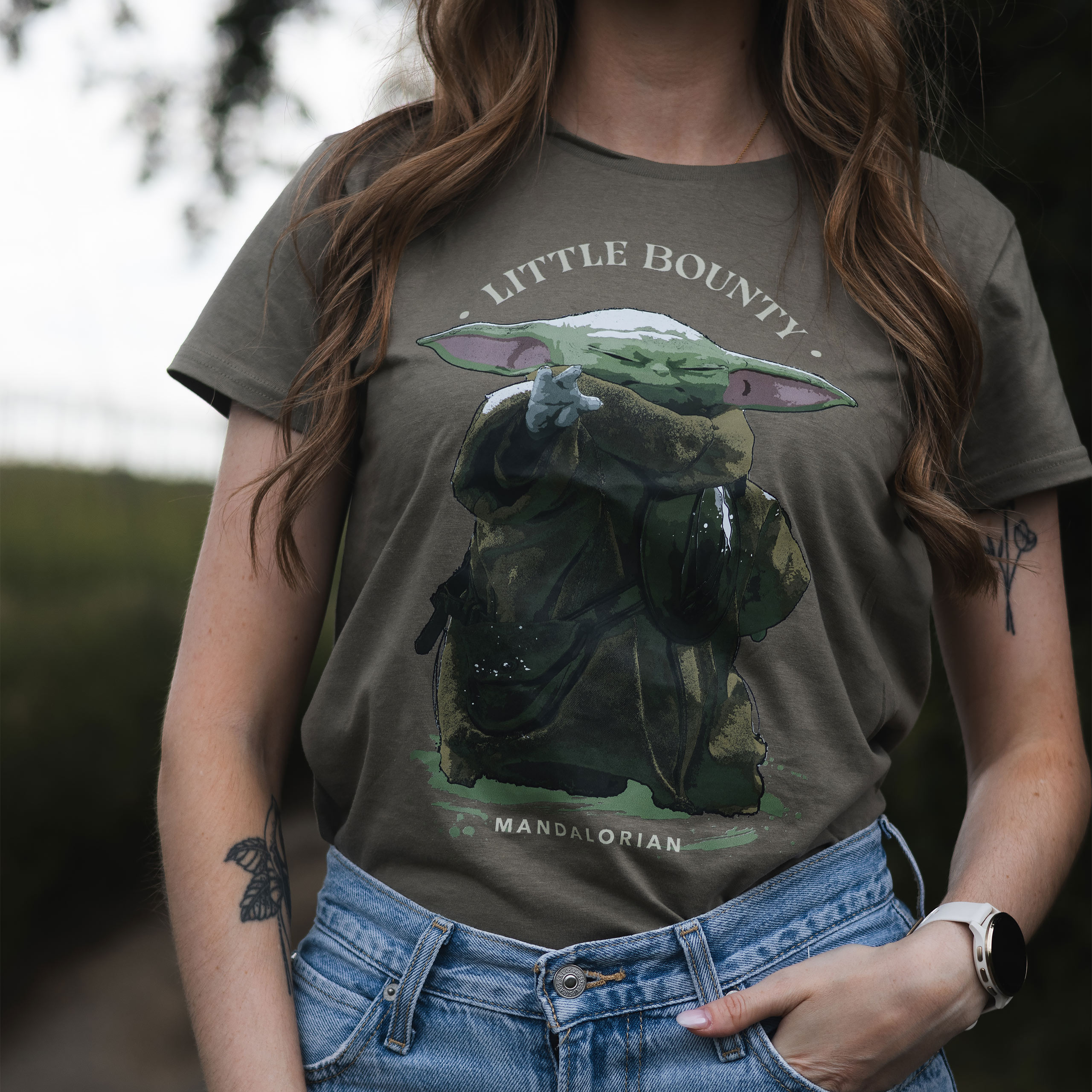 Camiseta Grogu Little Bounty mujer - Star Wars The Mandalorian