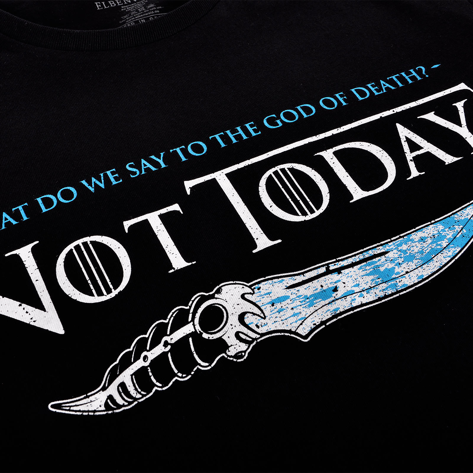 Not Today T-Shirt für Game of Thrones Fans schwarz
