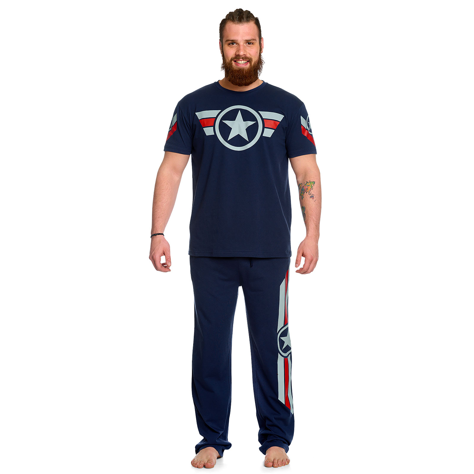 Captain America - Soldier Pyjama Herren