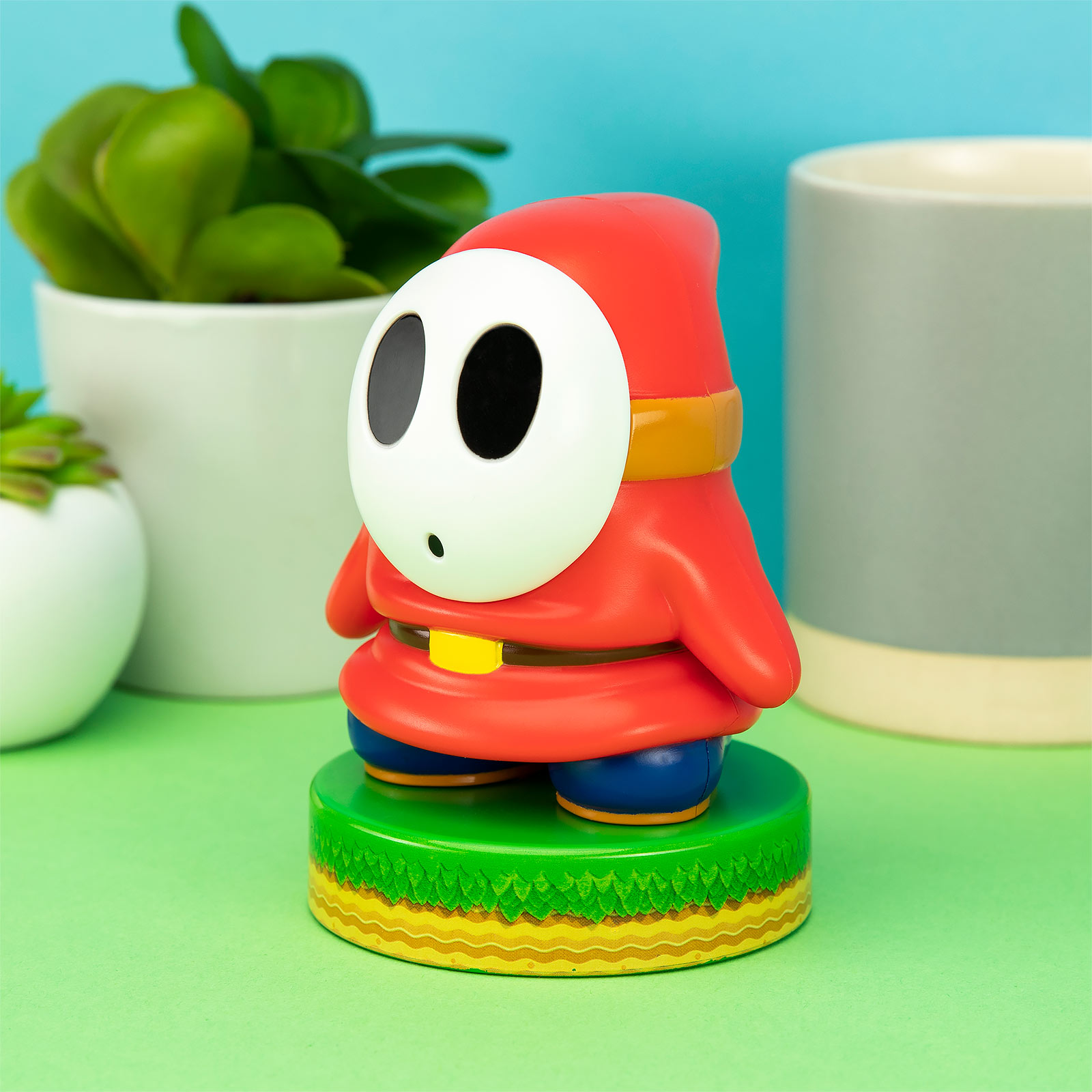 Super Mario - Shy Guy Icons lampe de bureau 3D