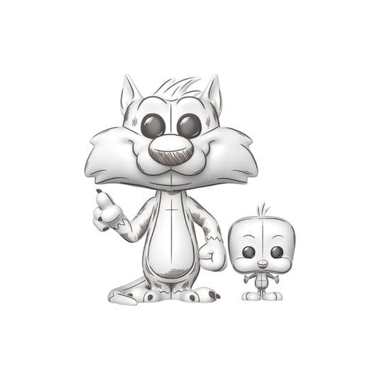 Figura in vinile Looney Tunes POP! & Buddy Animation