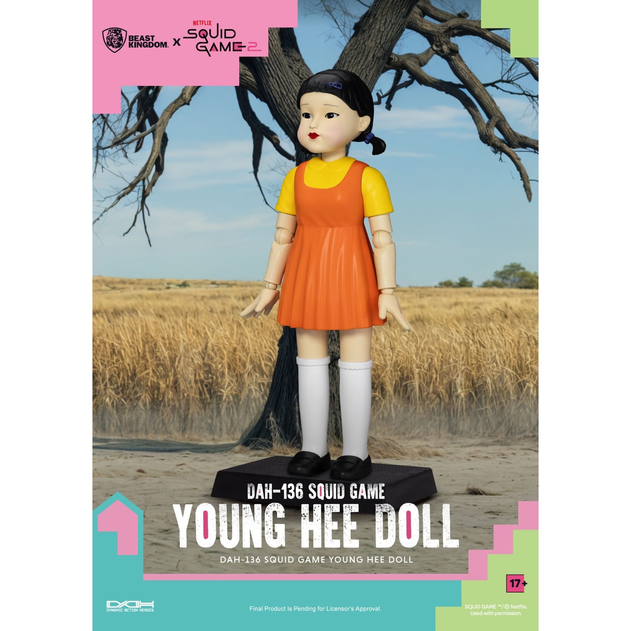 Squid Game Actionfigur mit Sound Young Hee Doll 30 cm