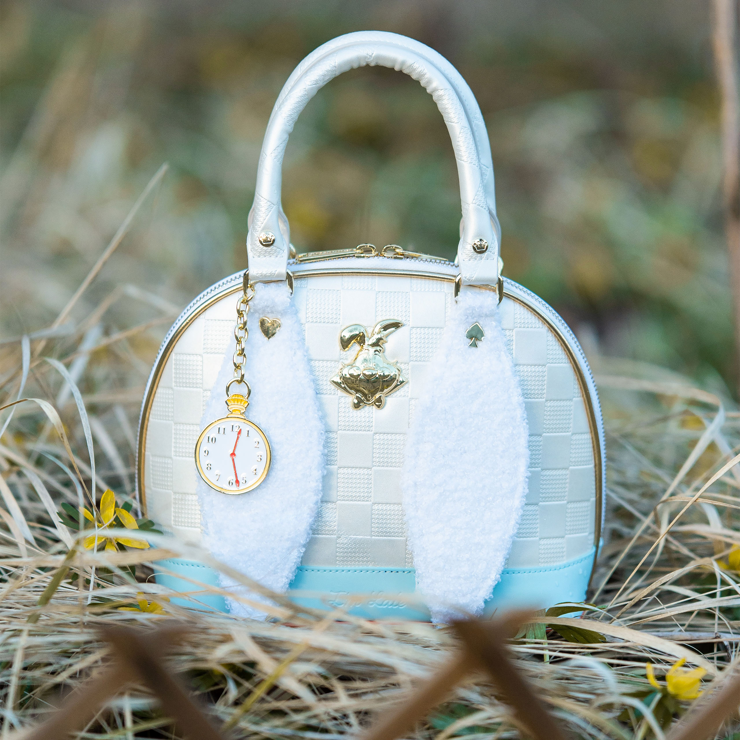 Alice in Wonderland - White Rabbit Handbag