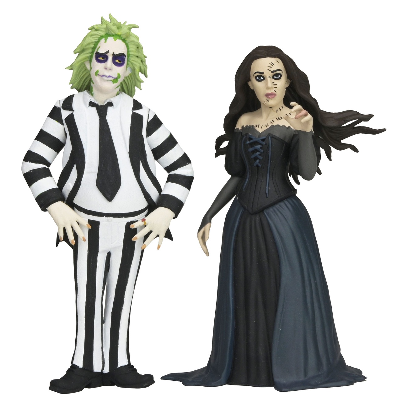 Beetlejuice Beetlejuice Toony Terrors figurines articulées lot de 2 Beetlejuice & Delores 15 cm