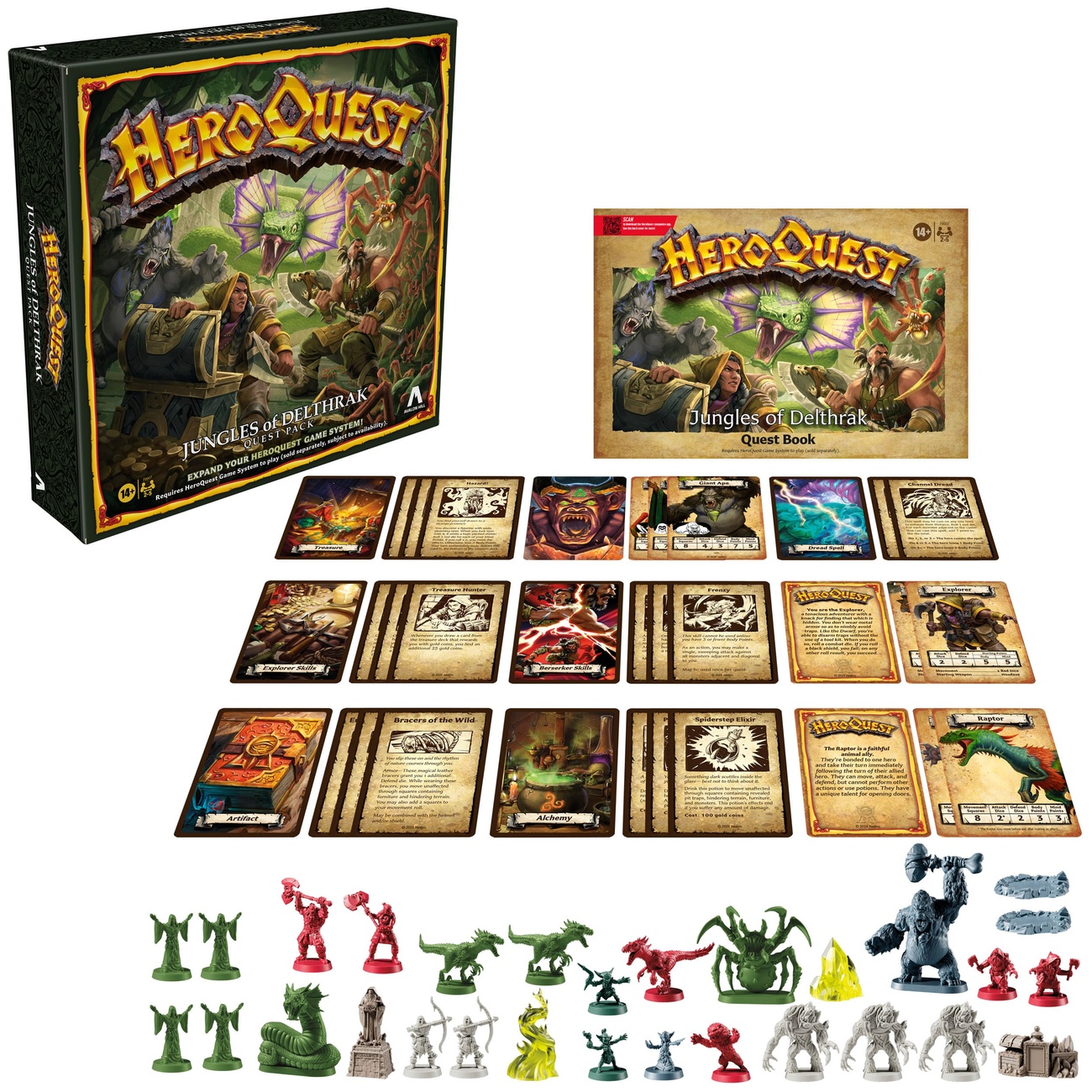HeroQuest Board Game Expansion Jungles of Delthrak Adventure Pack *English Version*
