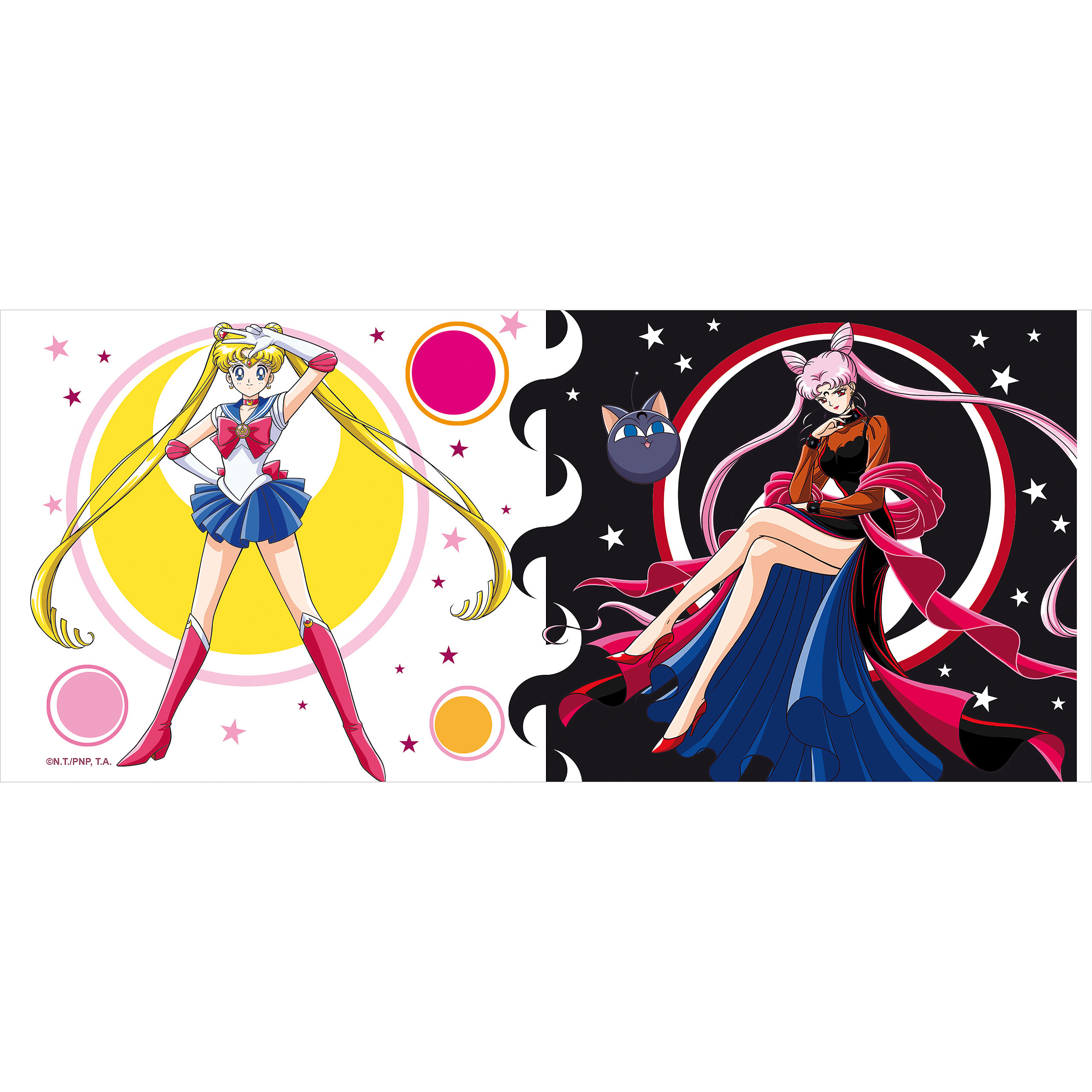 Sailor Moon vs Black Lady Tasse