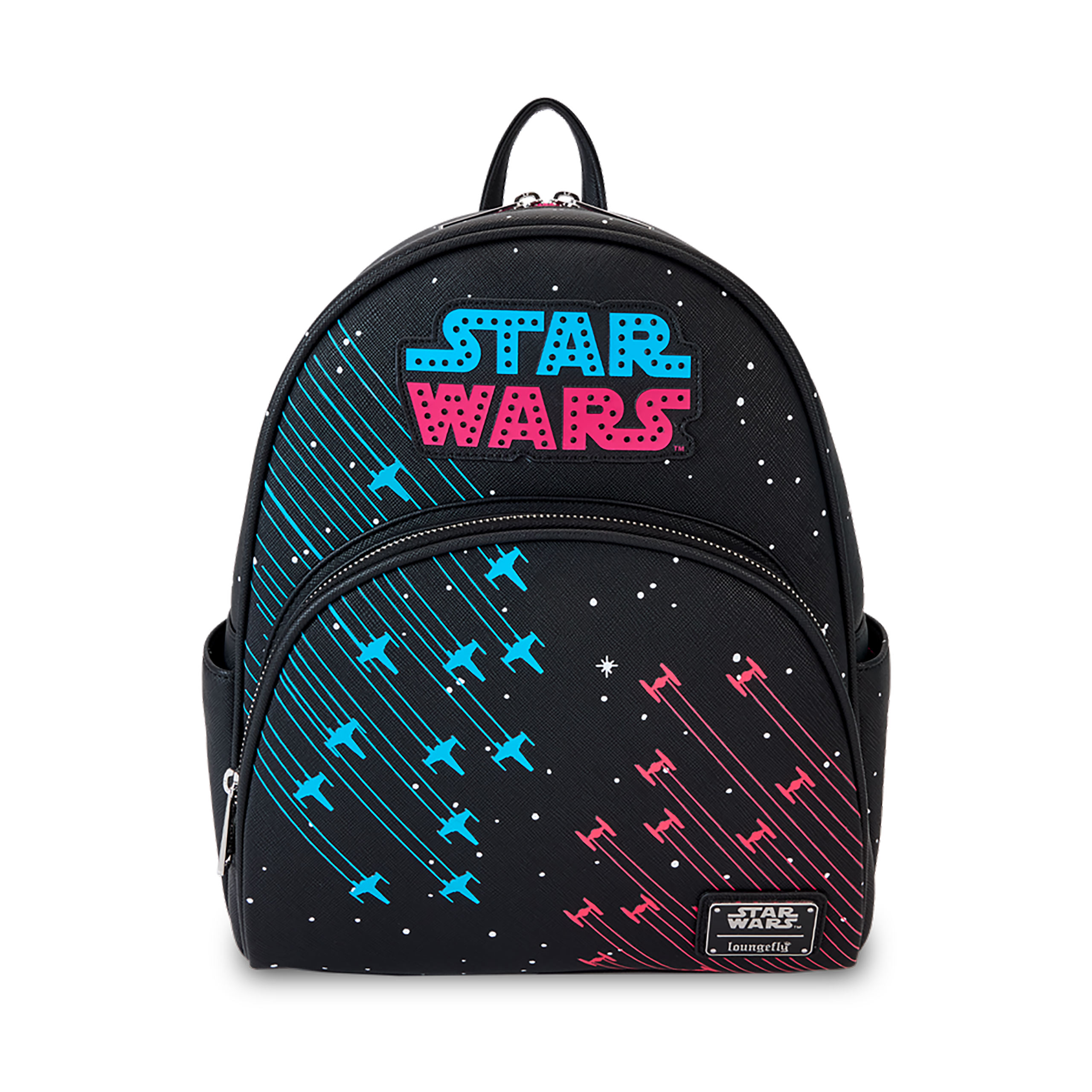 Star Wars - Neon 70er Jahre Rucksack mit Licht