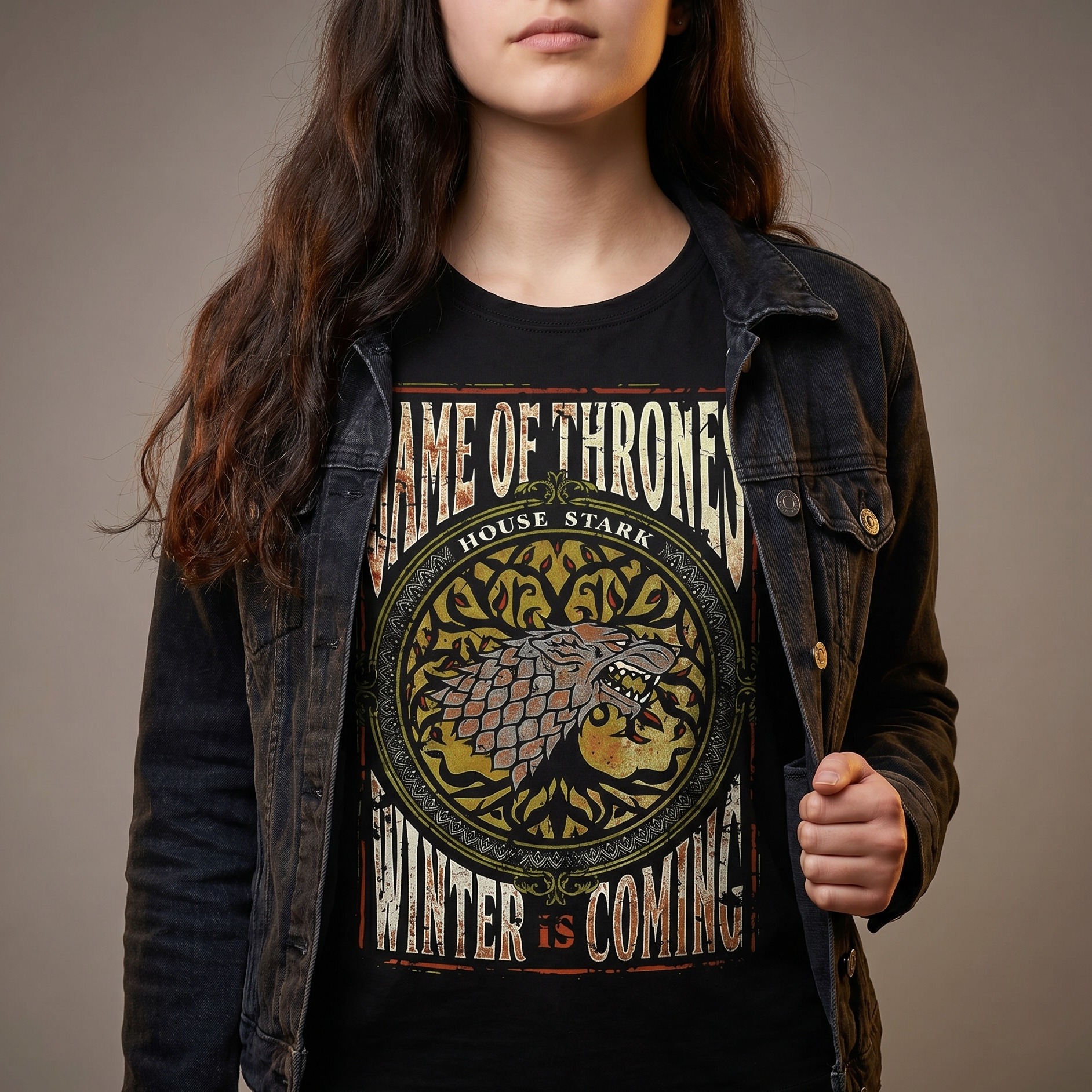 Game of Thrones - Winter is Coming T-Shirt nero