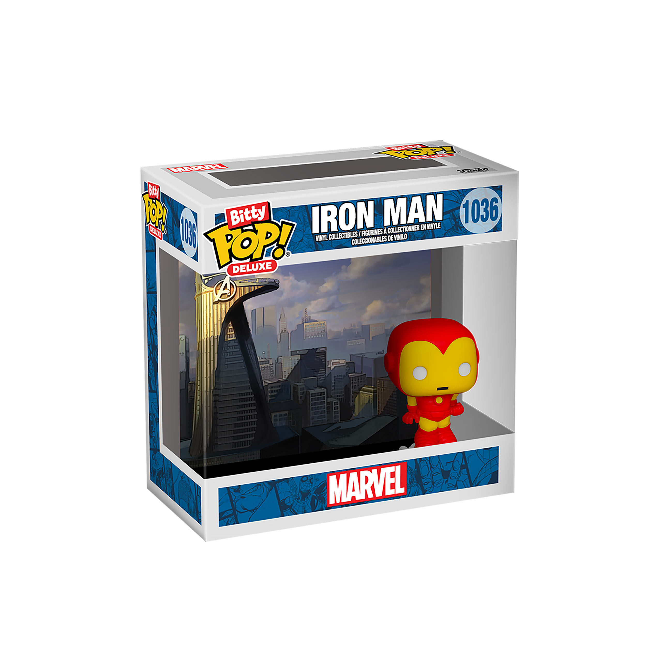 Iron Man - Avengers Tower Funko Bitty Pop Deluxe Diorama