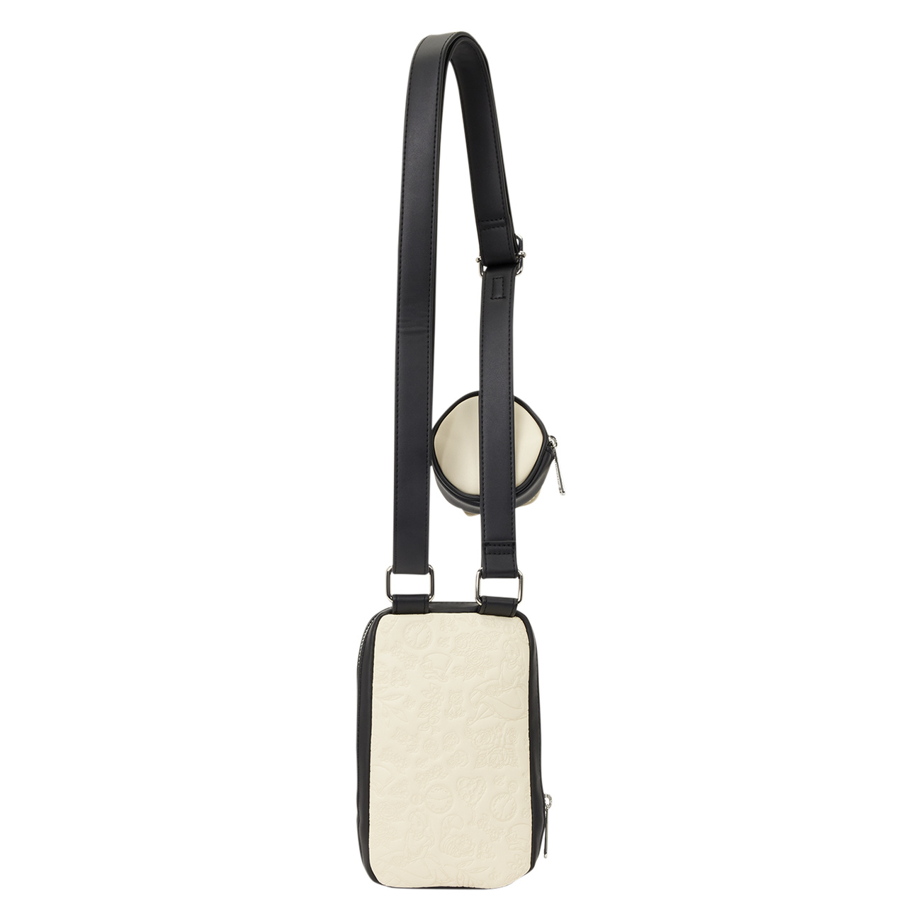 Alice im Wunderland - Floral Crossbody Tasche mit Geldbörse