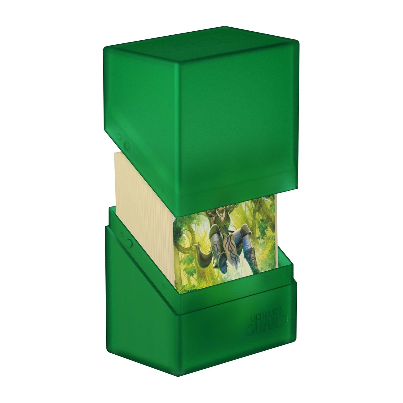 Ultimate Guard Boulder Deck Case 60+ Standard Size Emerald