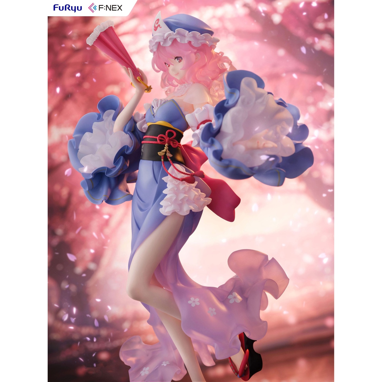 Touhou Project Statue 1/6 Yuyuko Saigyouji illustratie door Ideolo 30 cm