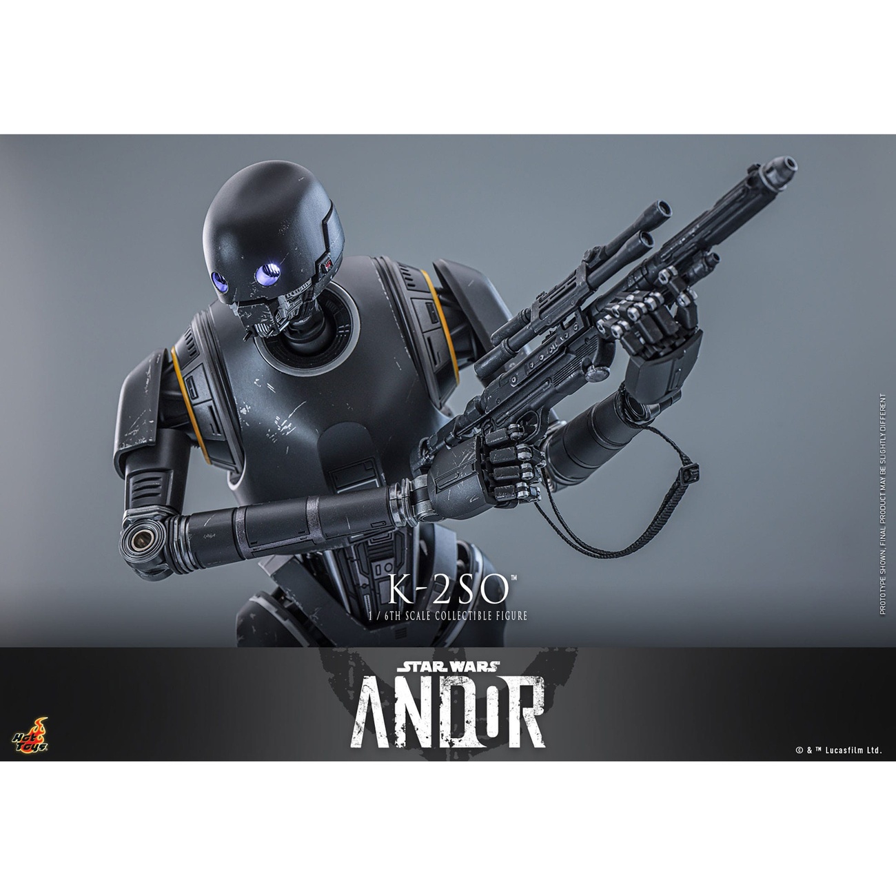 Star Wars : Andor – Figurine articulée K-2SO échelle 1:6