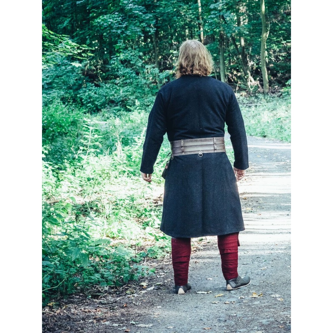 Sopravveste medievale in lana Balder nera