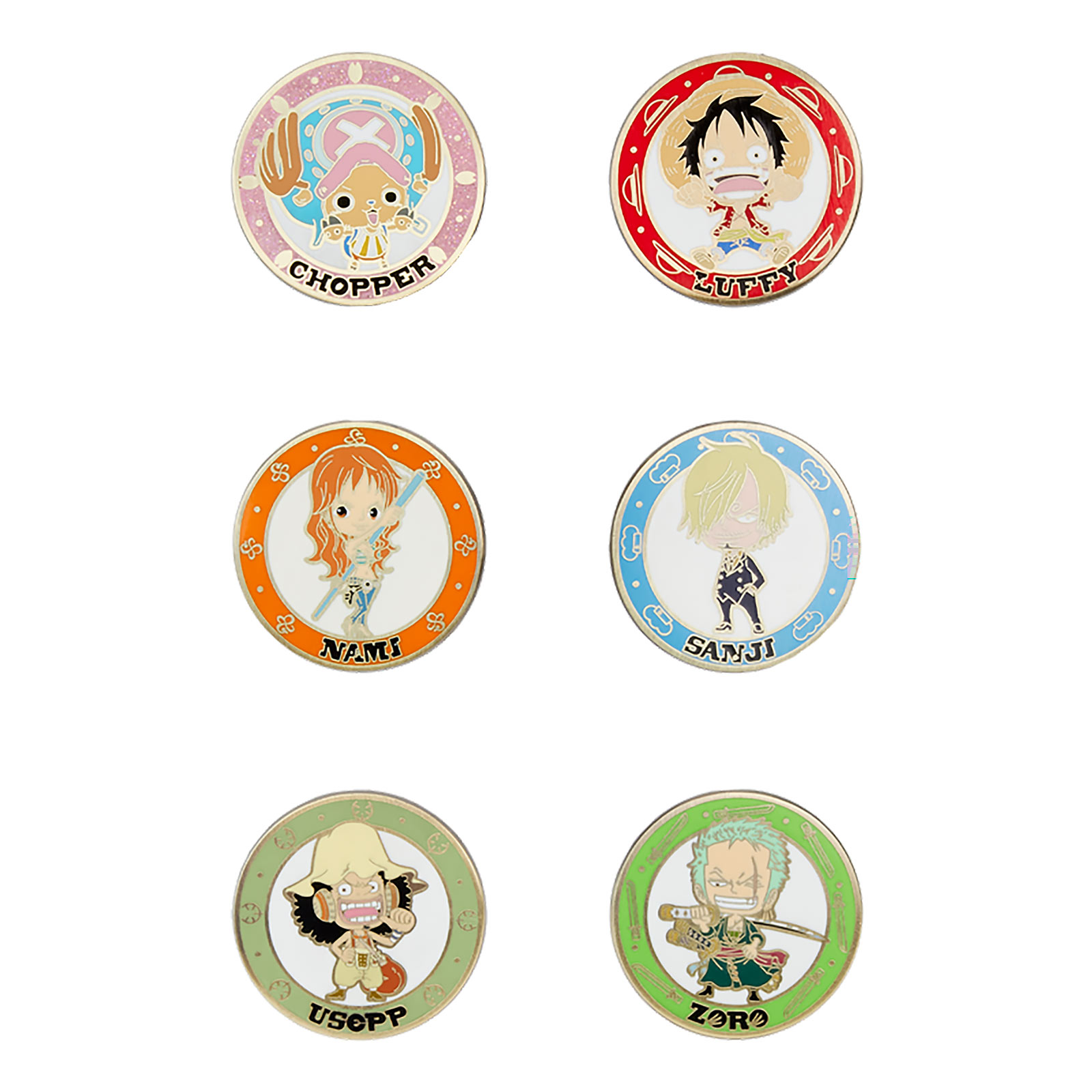 One Piece - Pin Mystery Personajes