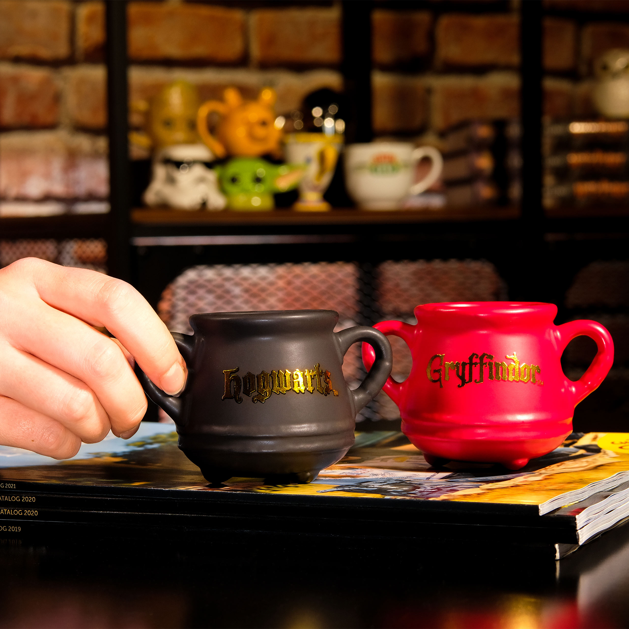 Harry Potter - Chaudron Poudlard 3D Tasse Espresso