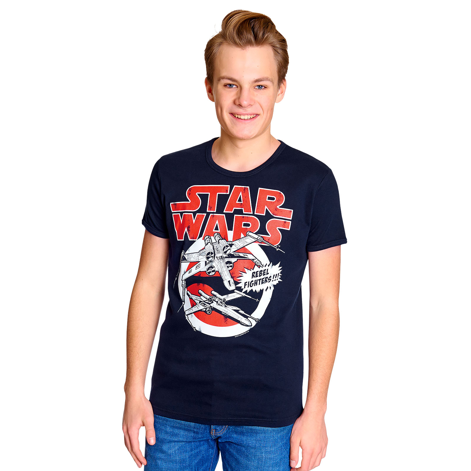 Star Wars - T-Shirt X-Wings marine