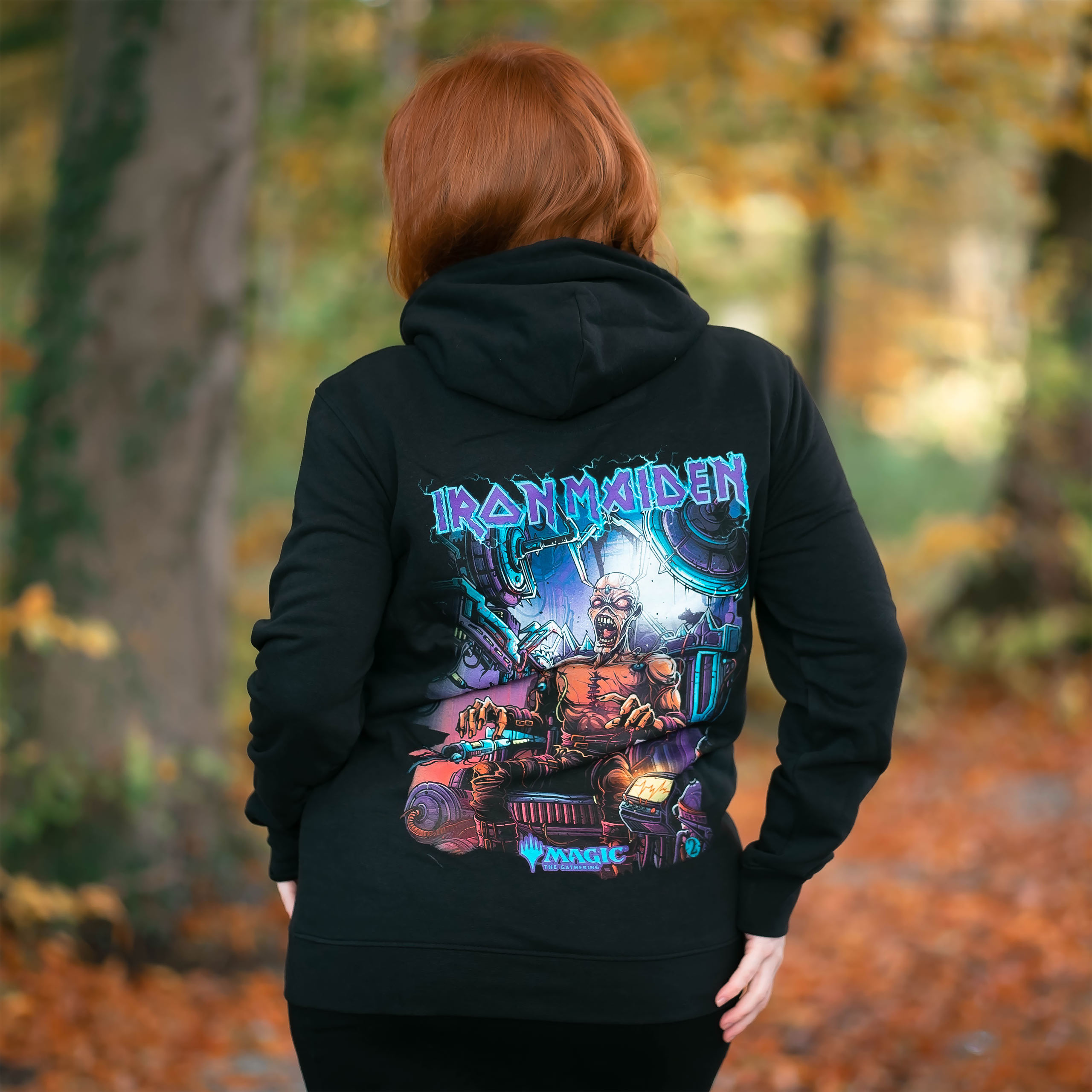 Iron Maiden - Magic Minocrank Huvtröja svart