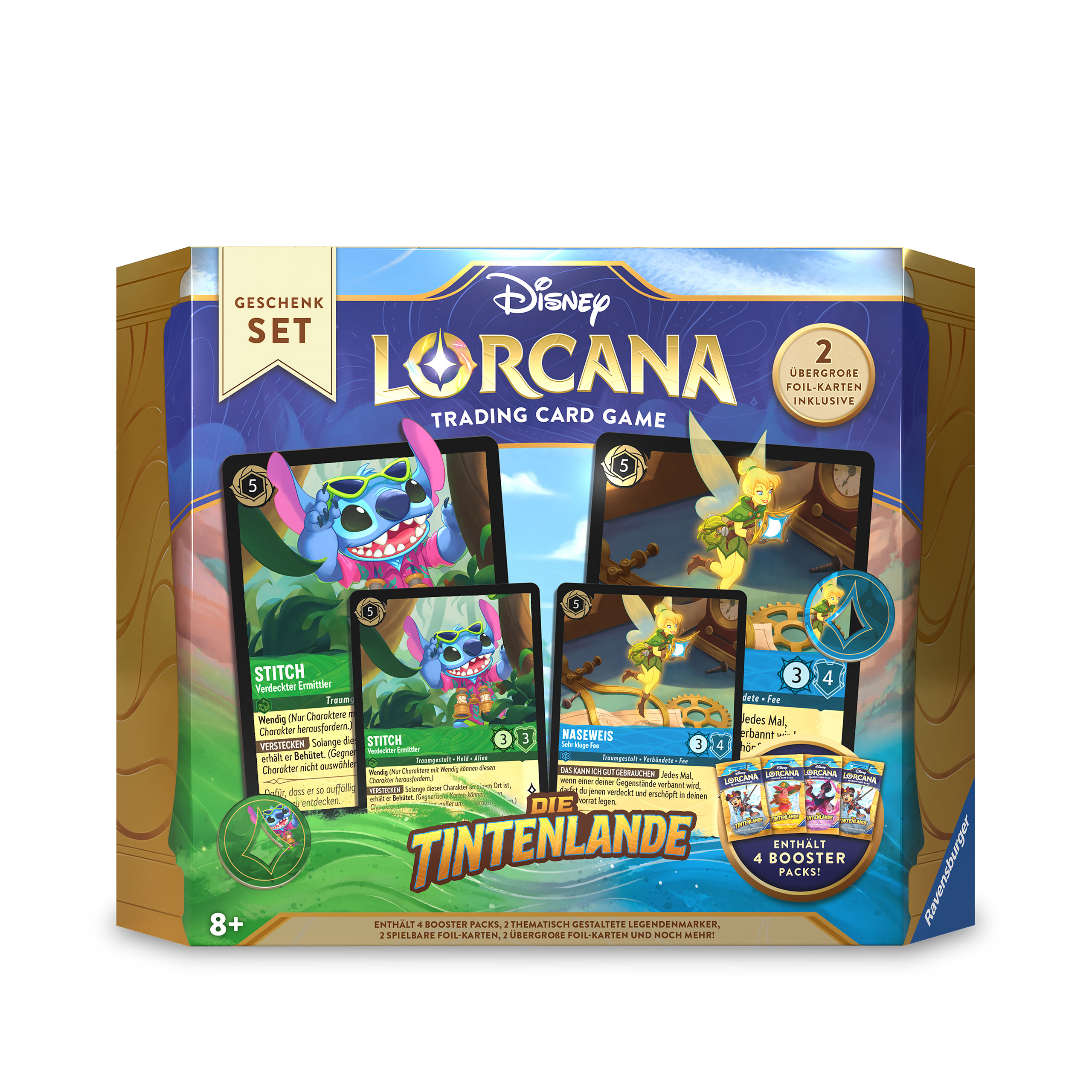Coffret cadeau Disney Lorcana - Le jeu de cartes à collectionner des Terres d'Encre