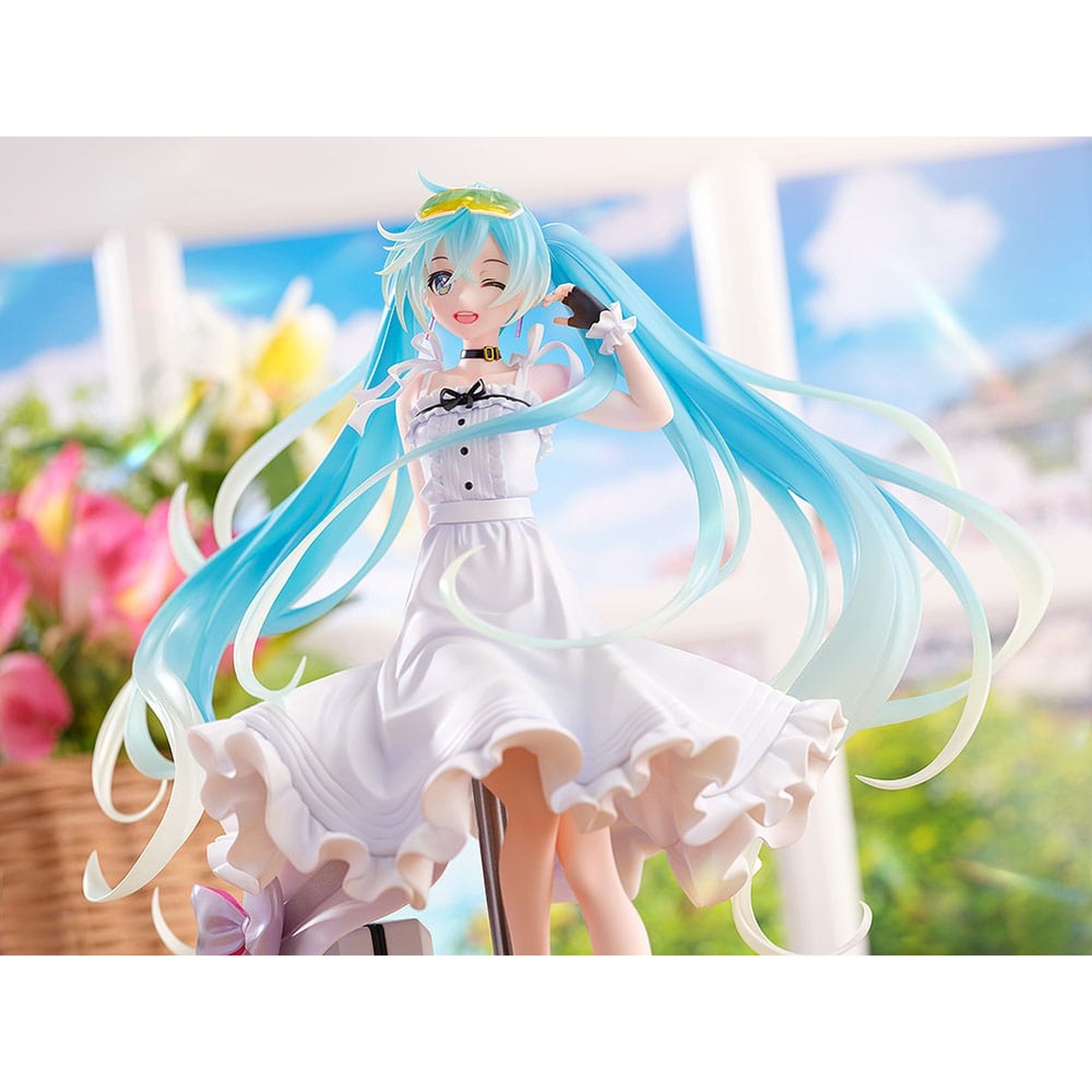 Hatsune Miku GT Project Statue PVC Originale 1/7 Vacation Style Ver. 24 cm