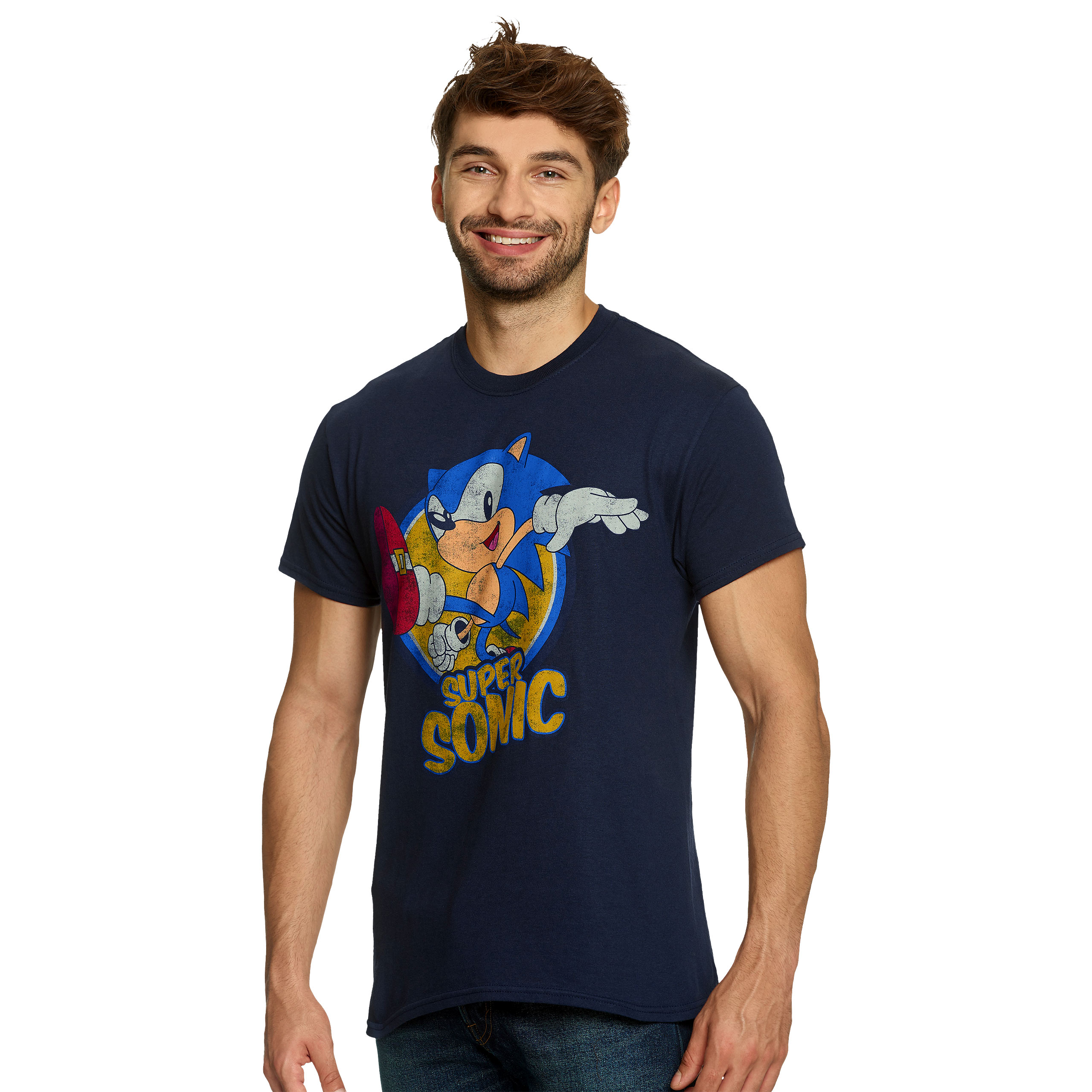 Sonic the Hedgehog - Super Sonic T-Shirt blue