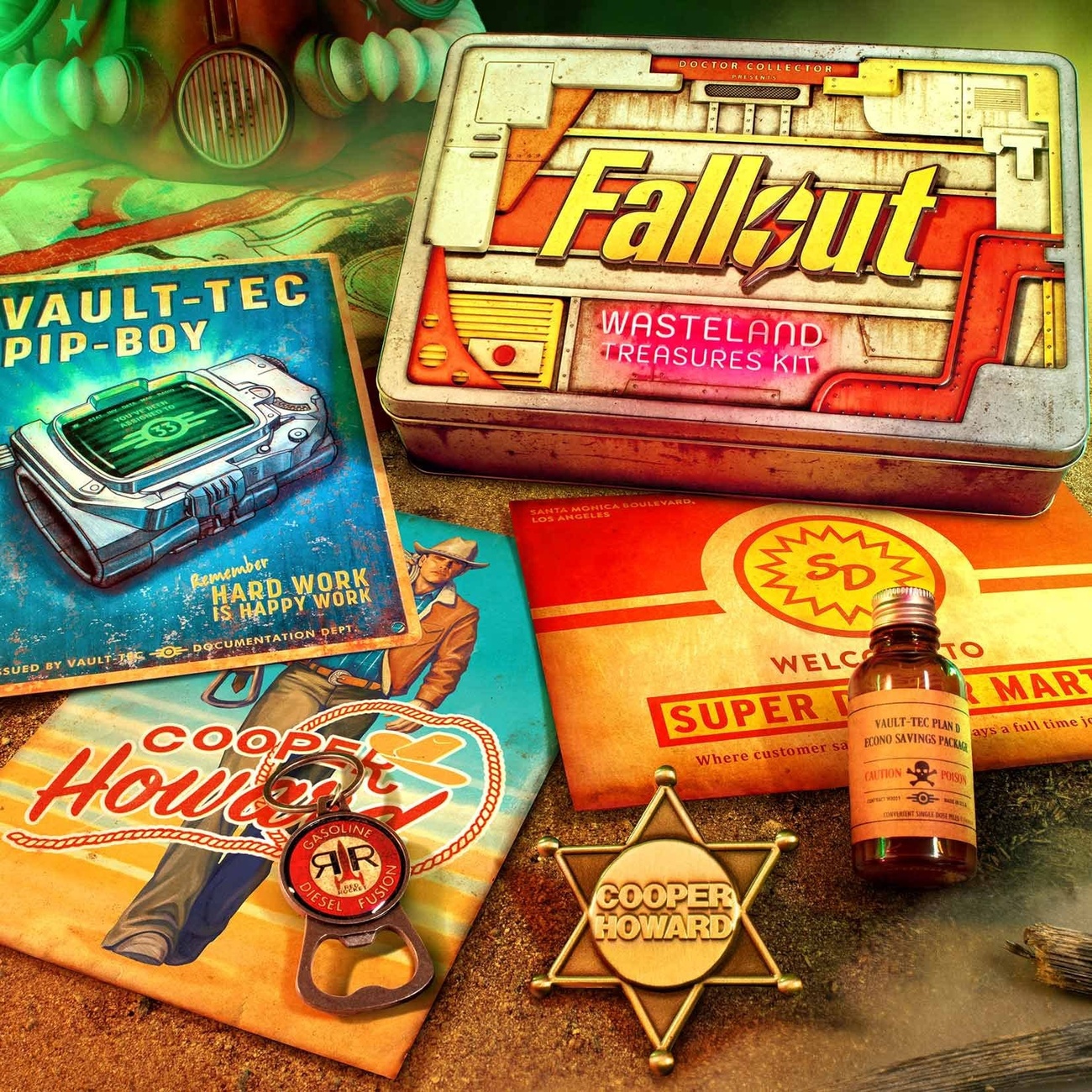 Caja de regalo Fallout Wasteland Treasures Kit