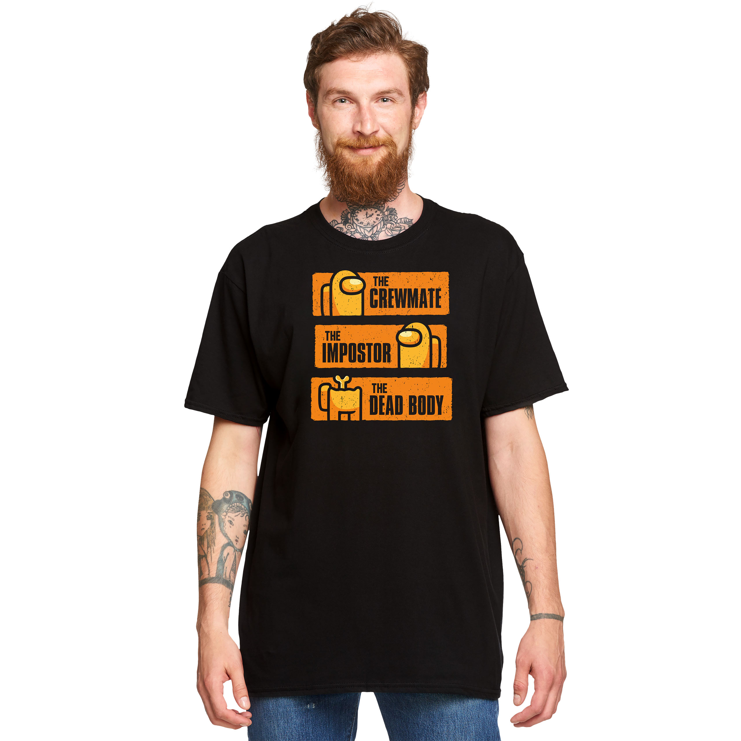 T-shirt Impostor De la Vie à la Mort pour les fans d'Among Us noir