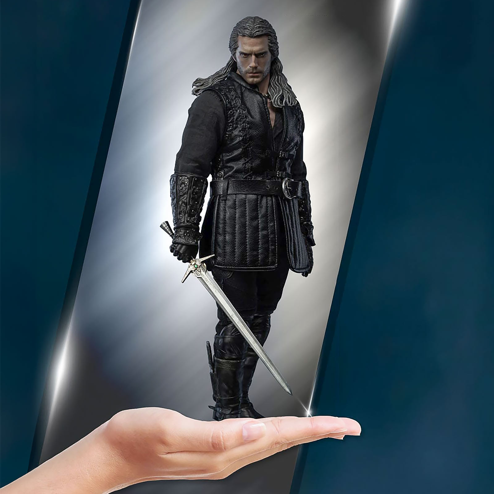 Witcher - Geralt de Rivia Saison 3 Figurine d'action 1:6 | The Witcher ...