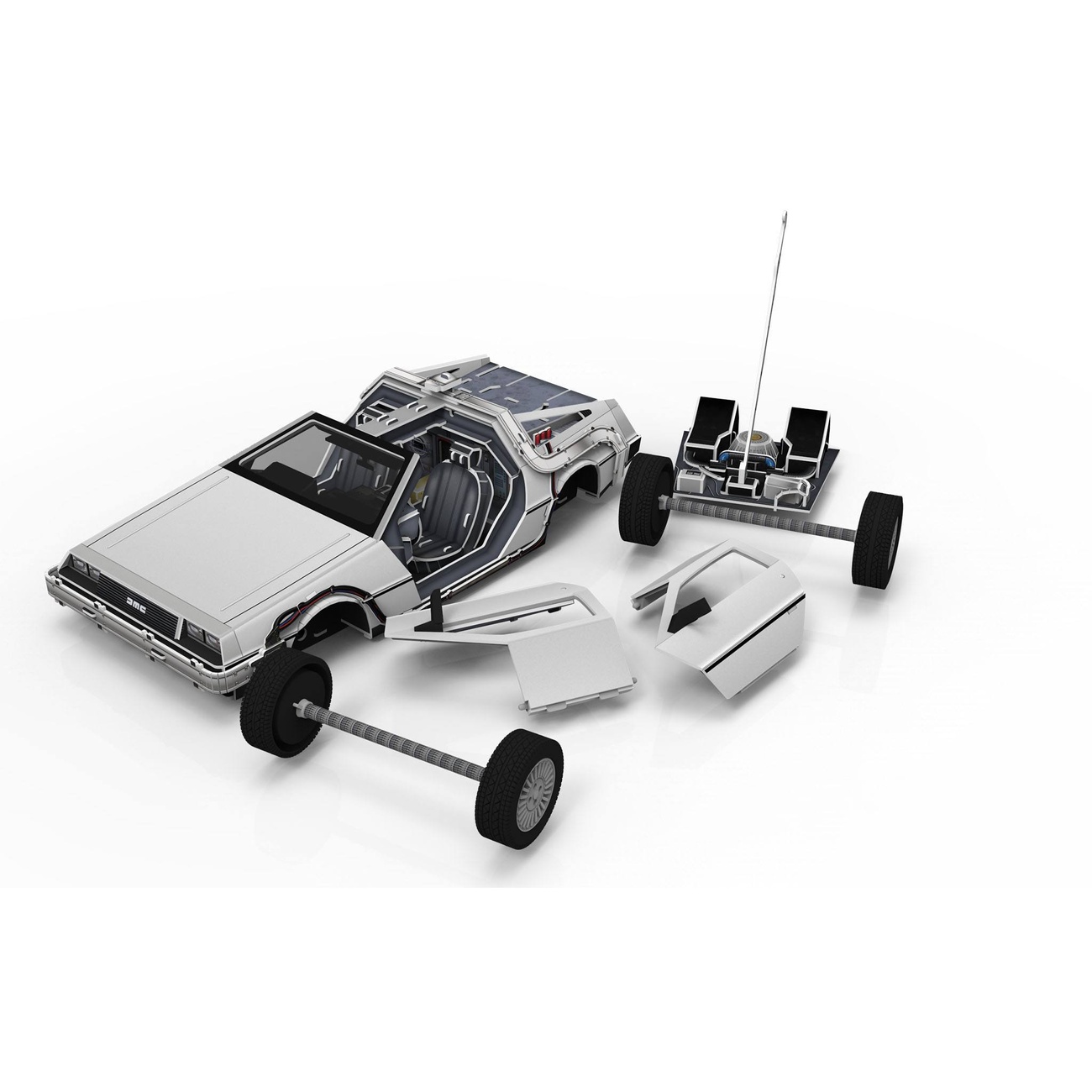 Retour vers le futur Puzzle 3D Time Machine