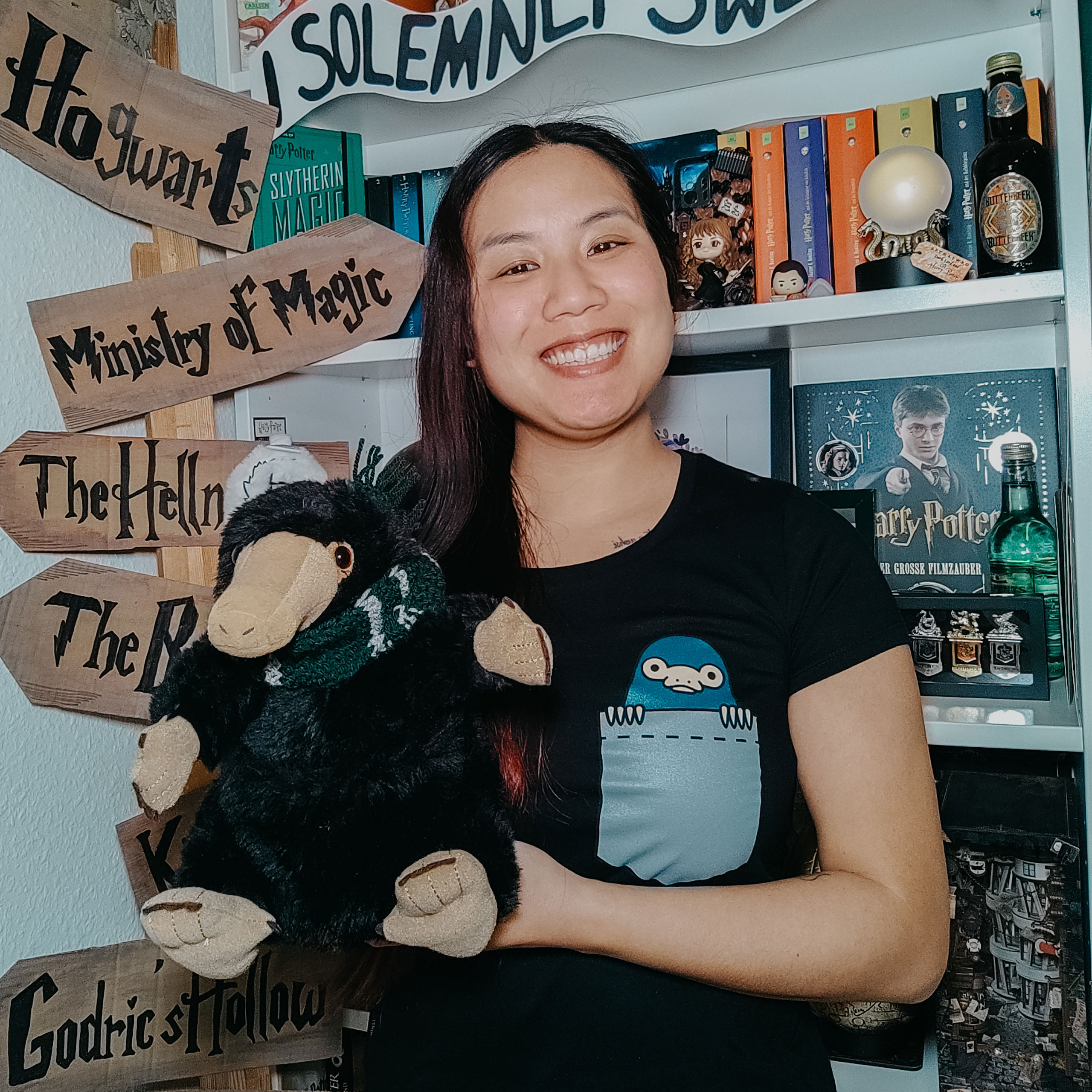 Zak Niffler - Fantastische Beesten Dames T-shirt Zwart