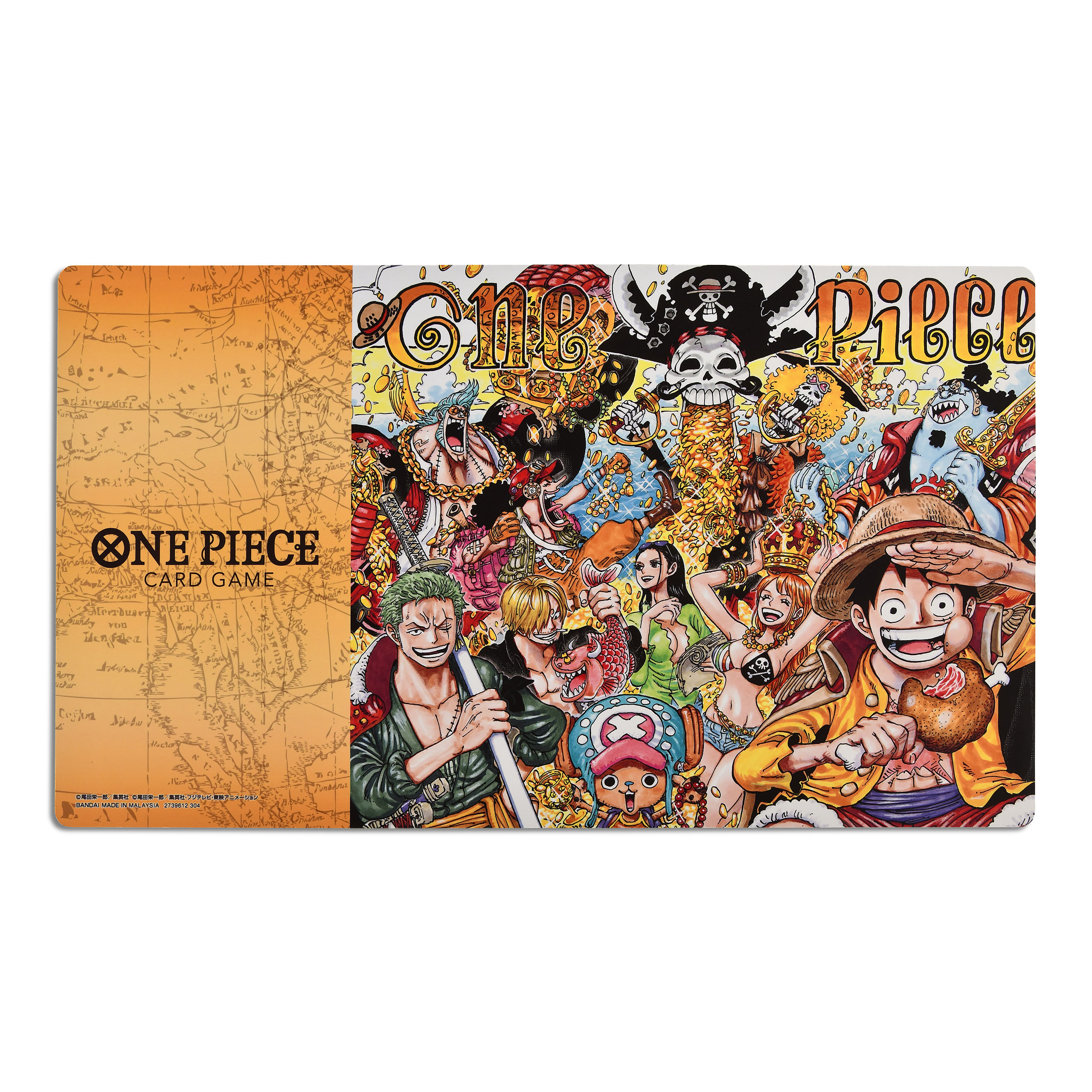 One Piece Card Game - Tappetino da gioco della Ciurma del Cappello di Paglia