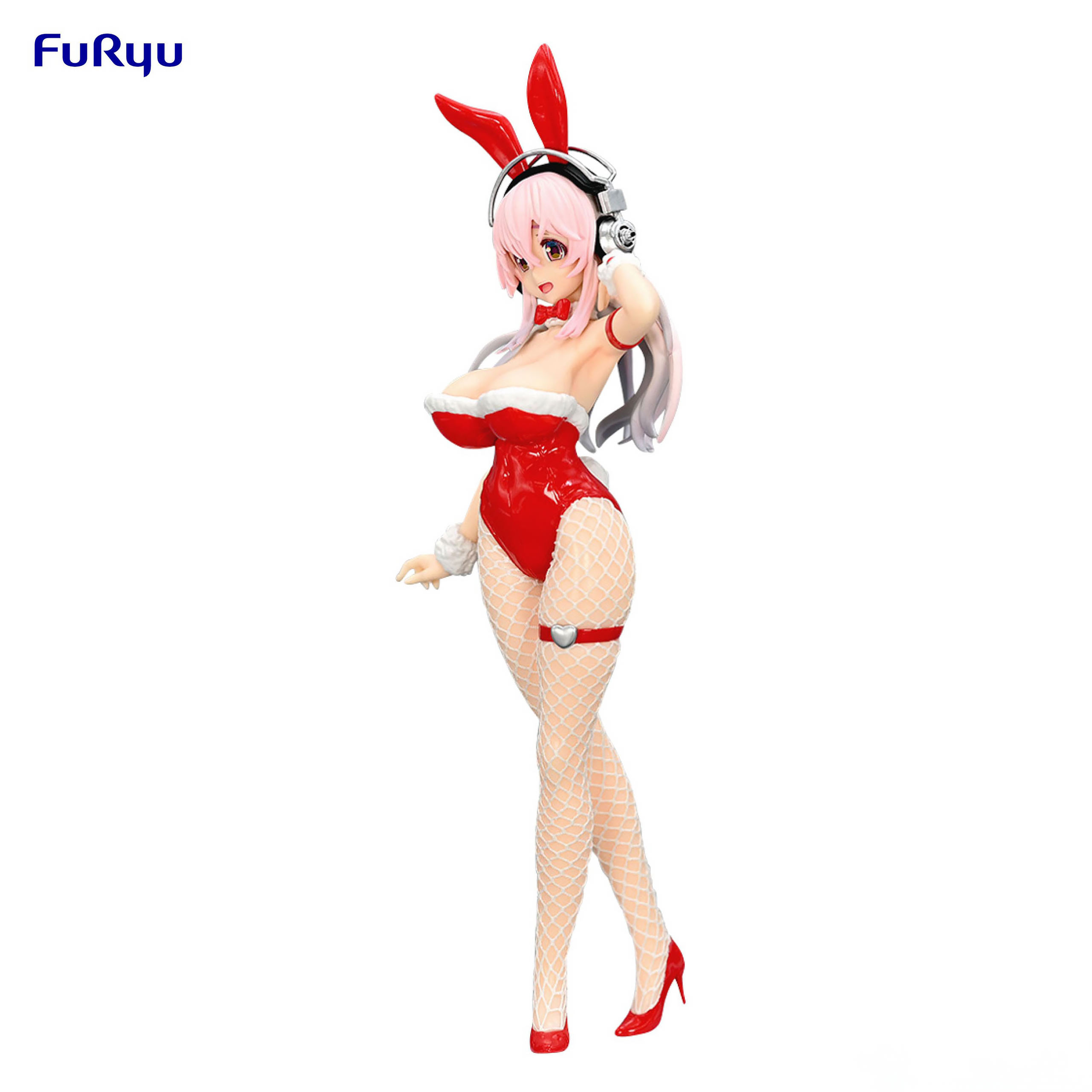 Super Sonico - Figurine BiCute Bunnies Version Couleur Rouge