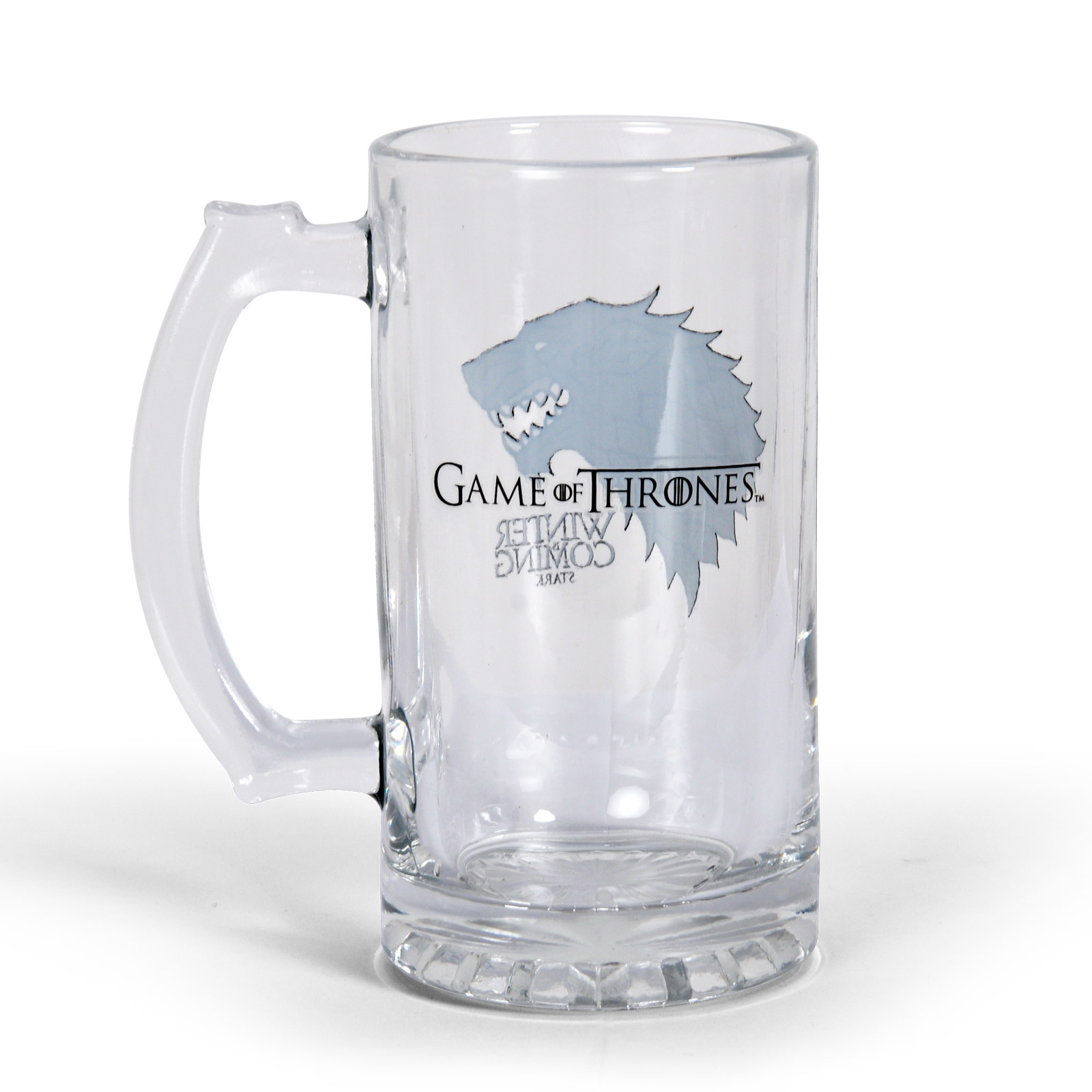 Game of Thrones - Chope en verre Maison Stark