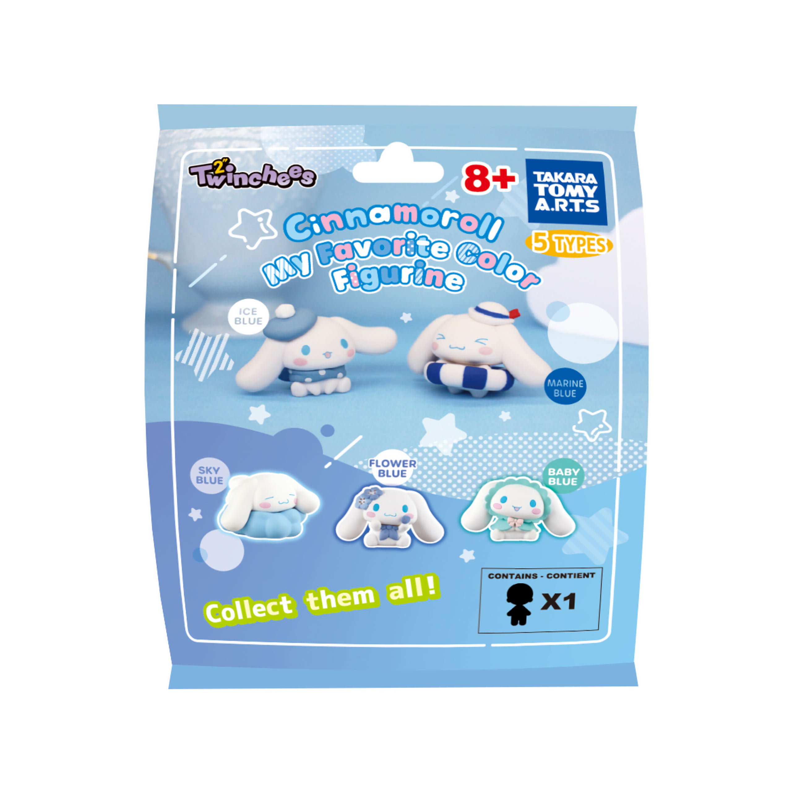 Sanrio - Cinamoroll My Favourite Colour Mystery Twinchees Figur