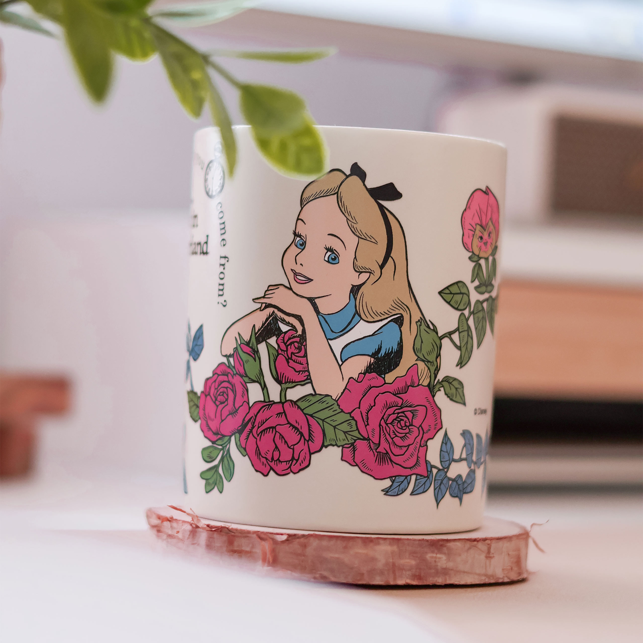 Alice in Wonderland - Flower Pen Holder