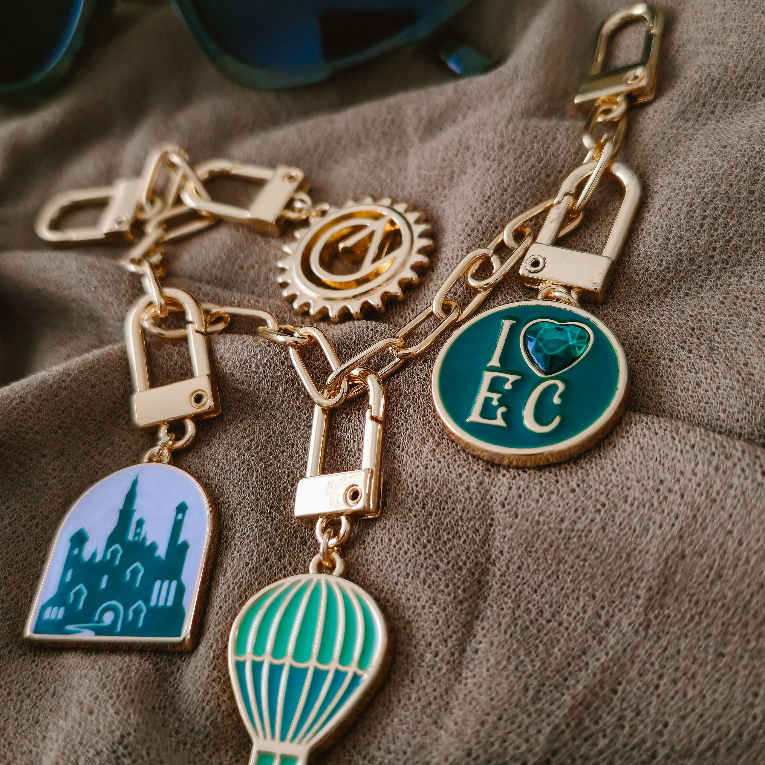 Wicked - Emerald City-koffer met bedelarmband