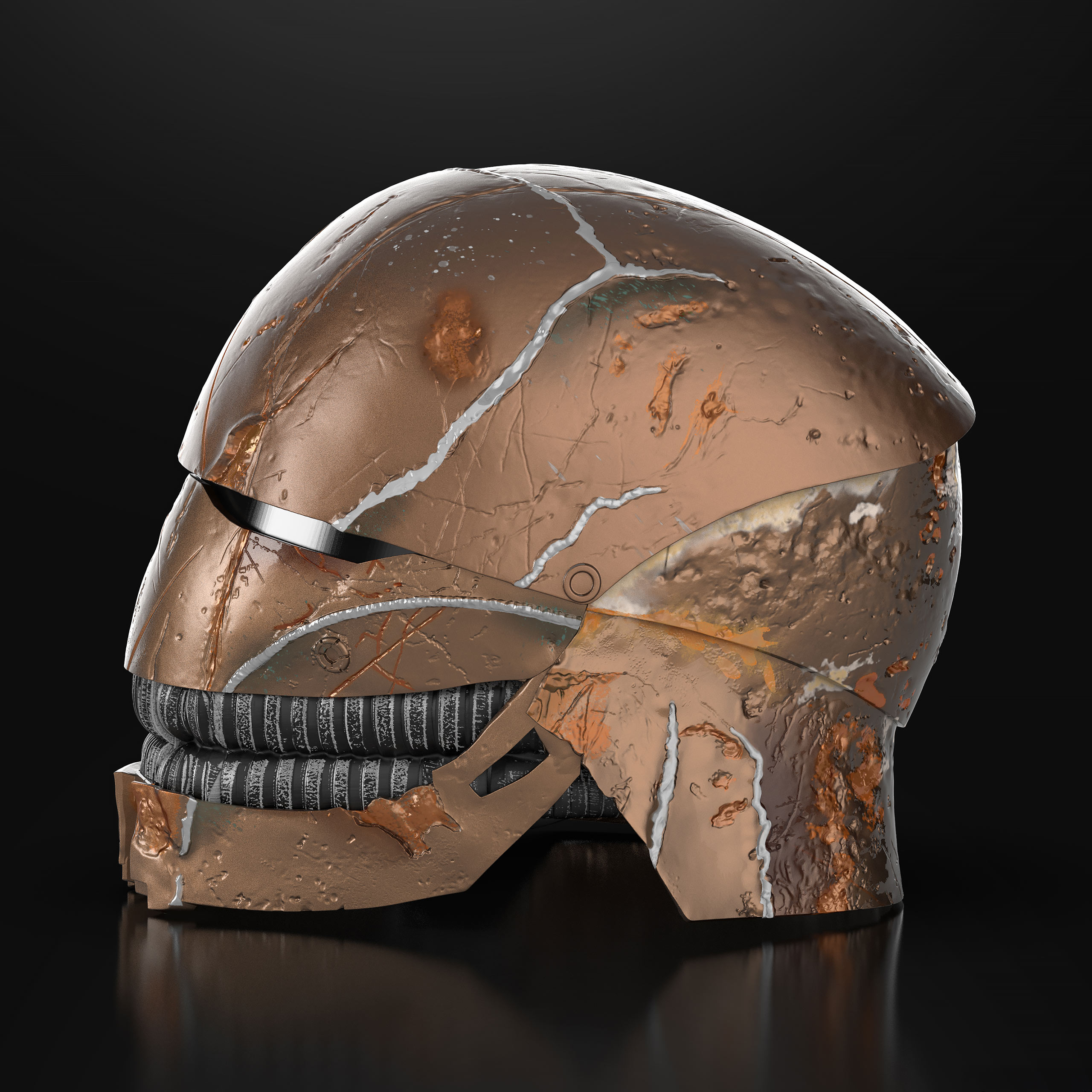 Star Wars The Acolyte - Qimir The Stranger Réplique du Casque Black Series