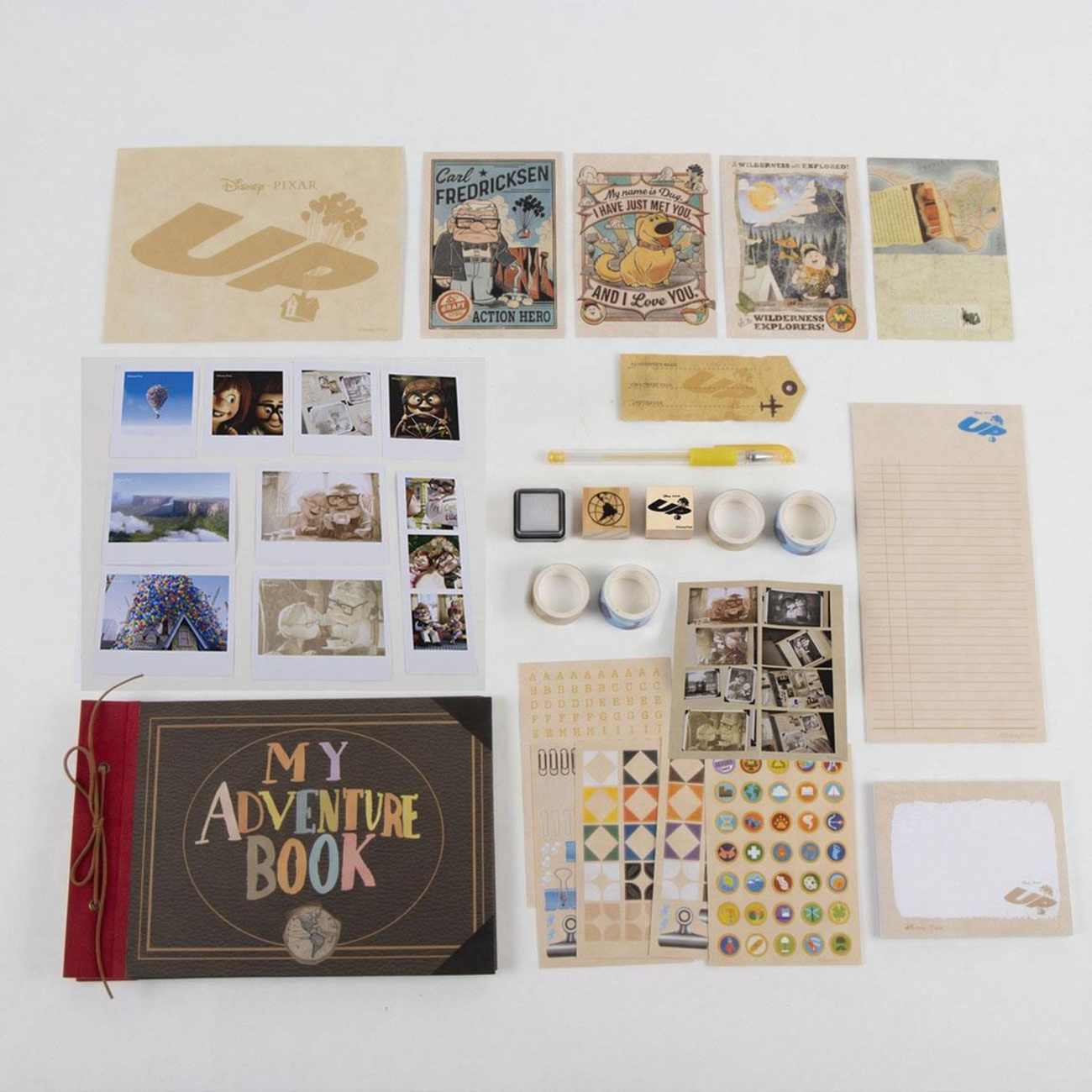 Pixar - My Adventure Scrapbook Geschenkset