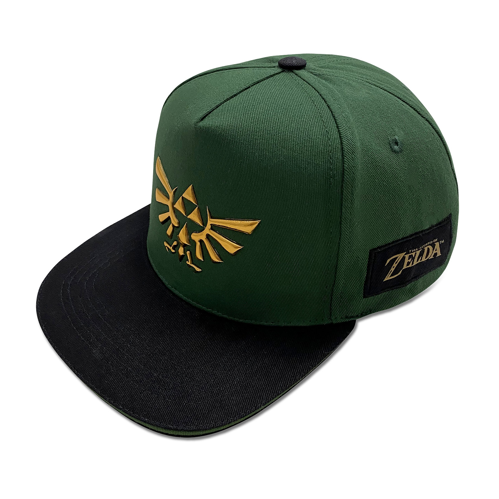 Zelda - Hyrule Logo Snapback Cap green