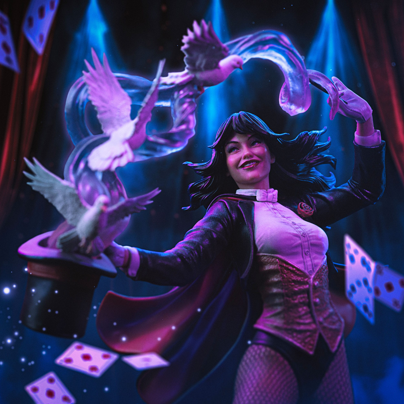 DC Comics Art Scale Statue 1/10 Zatanna 27 cm