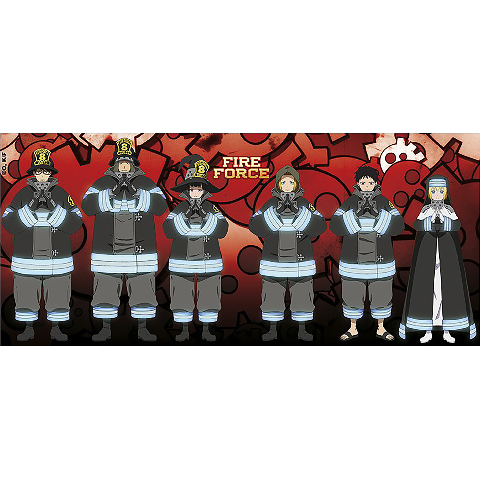 Fire Force - Tasse Compagnie 8