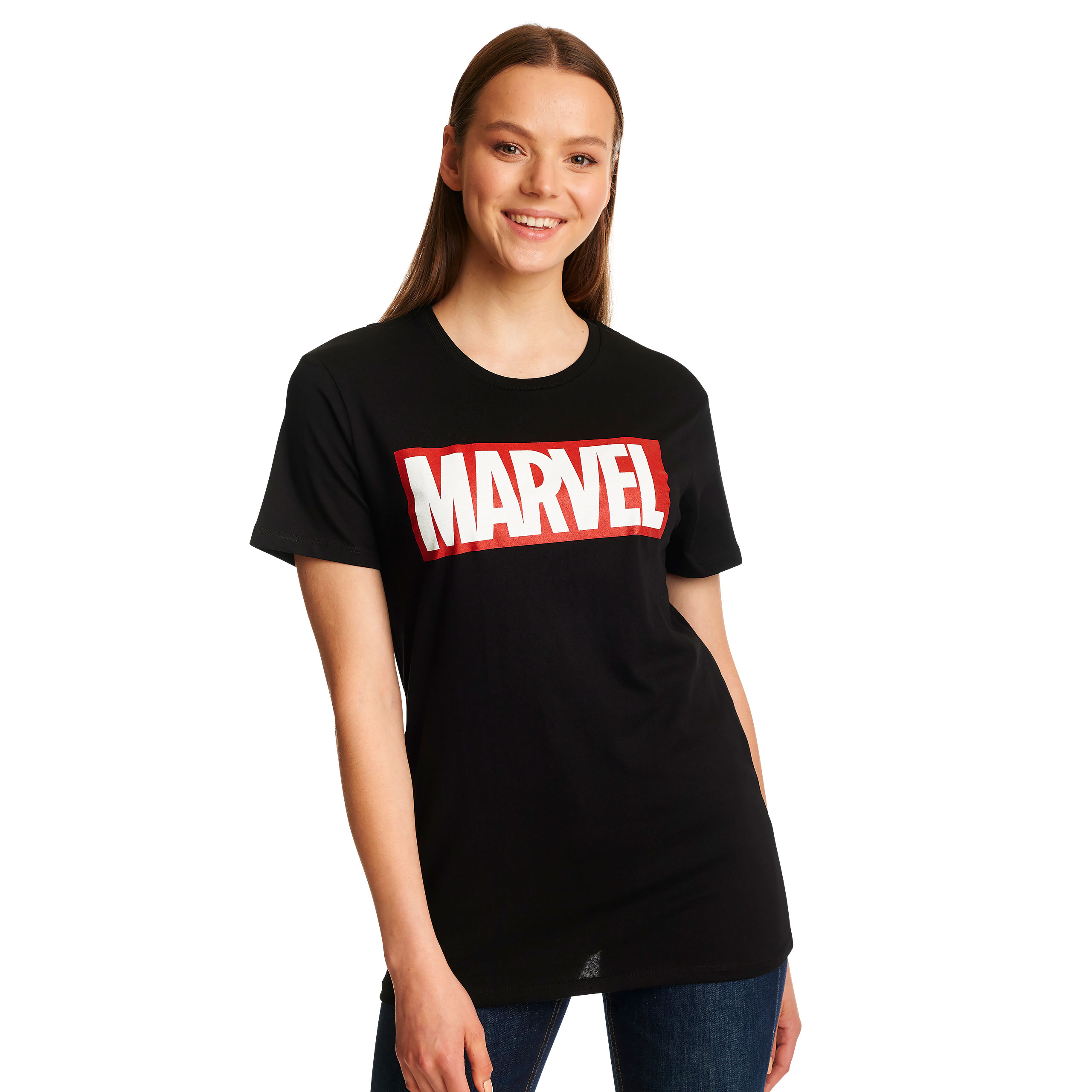 Marvel - Logo T-Shirt schwarz