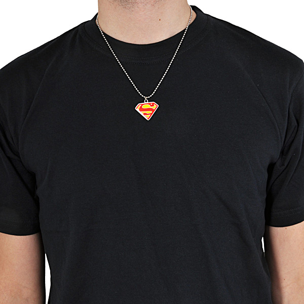 Superman Logo Necklace