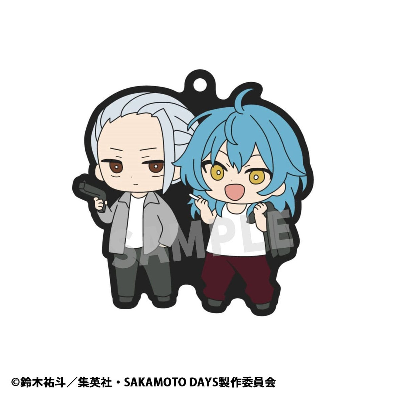 Sakamoto Days Rubber Mascot Buddycolle portachiavi in gomma Vol. 2 7 cm assortimento (6)