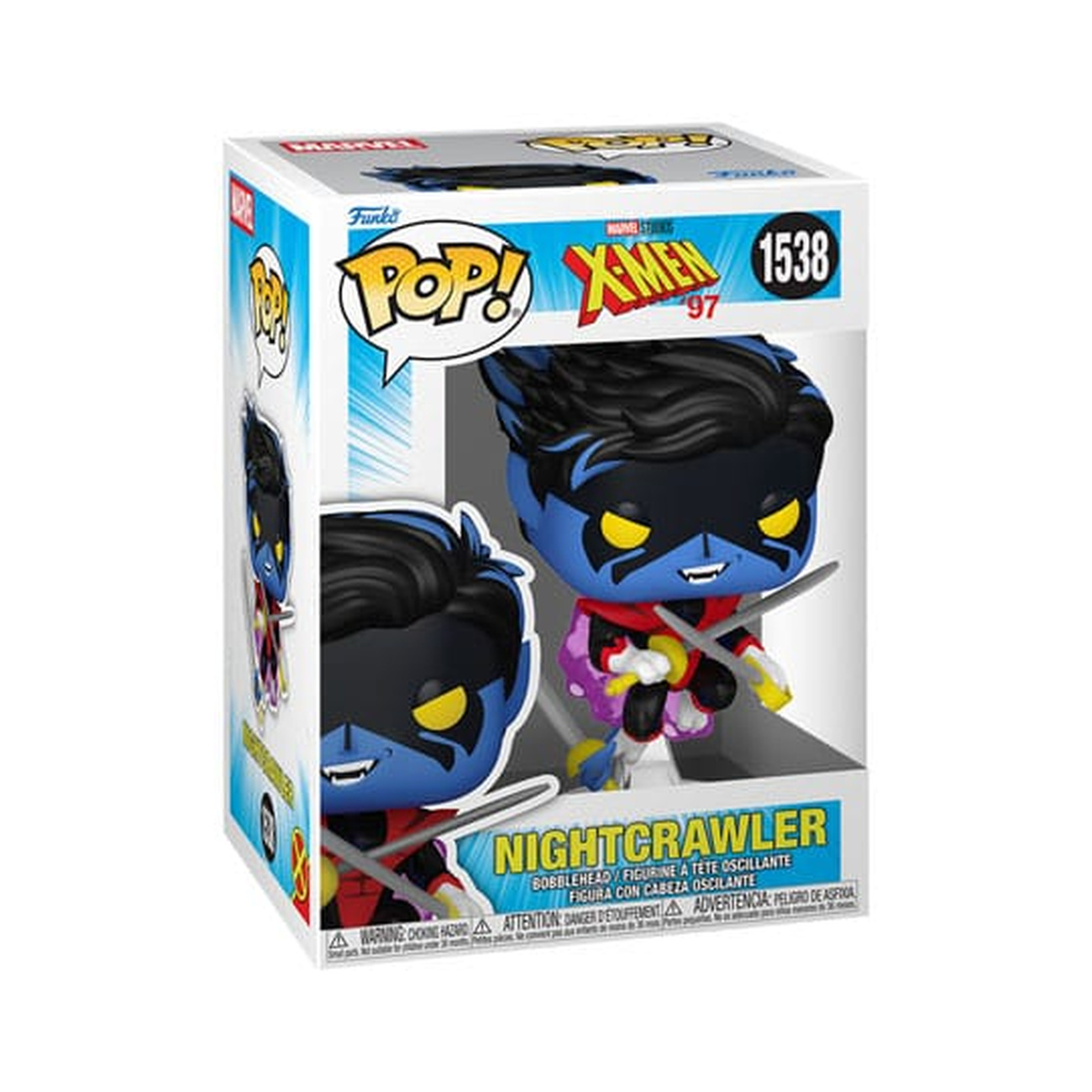 X-Men '97 POP! Marvel figurine en vinyle Nightcrawler 9 cm