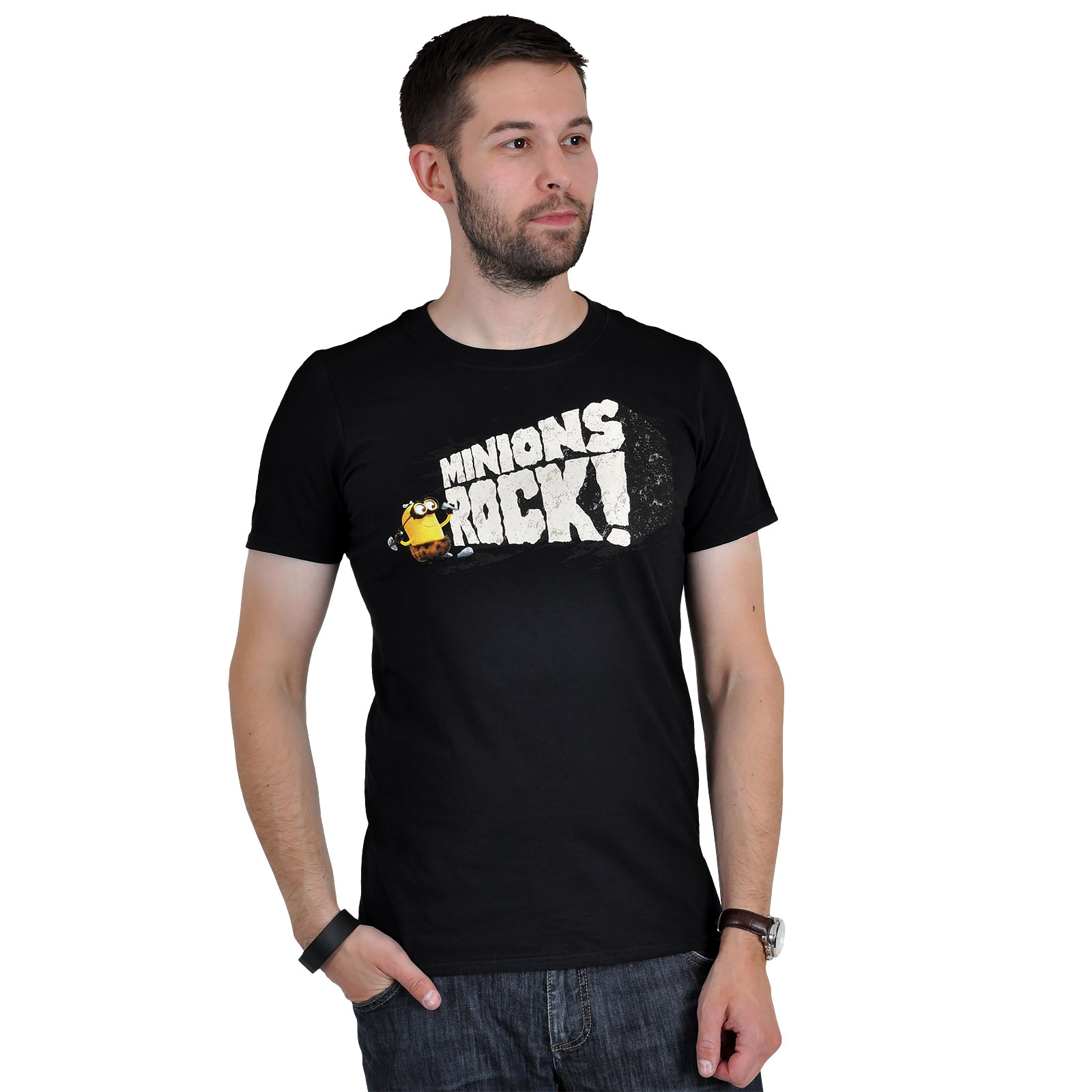 Minions - Rock! T-Shirt Black